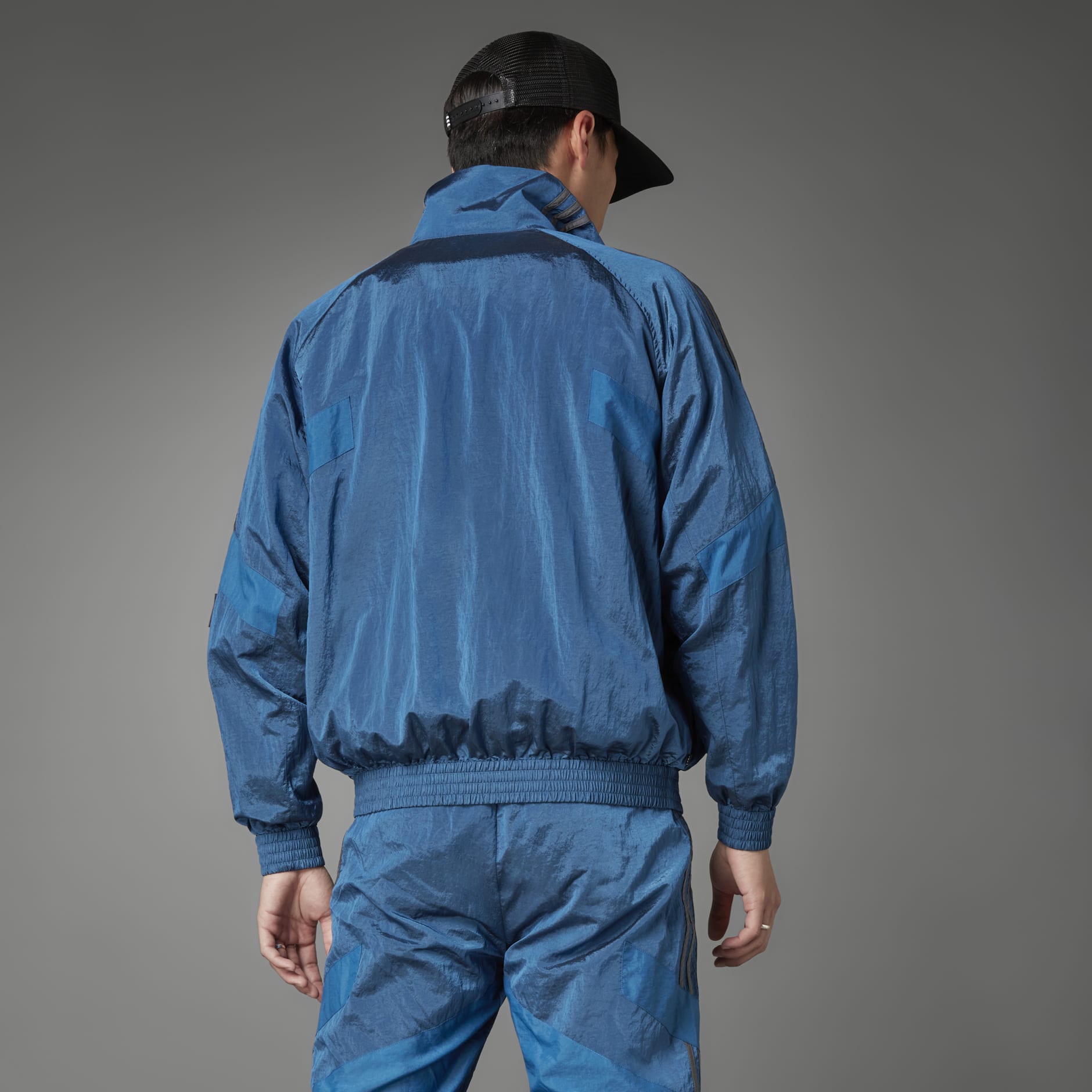 Blue Version BB Blocked Track Top
