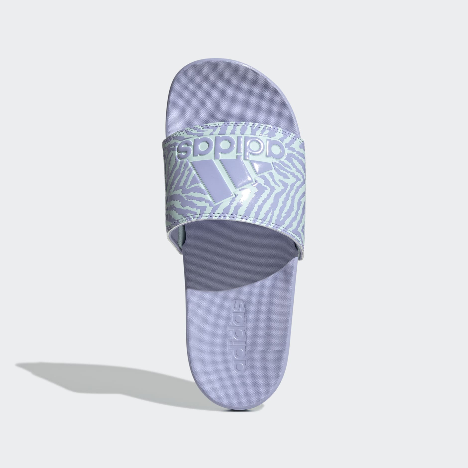 adidas periwinkle slides