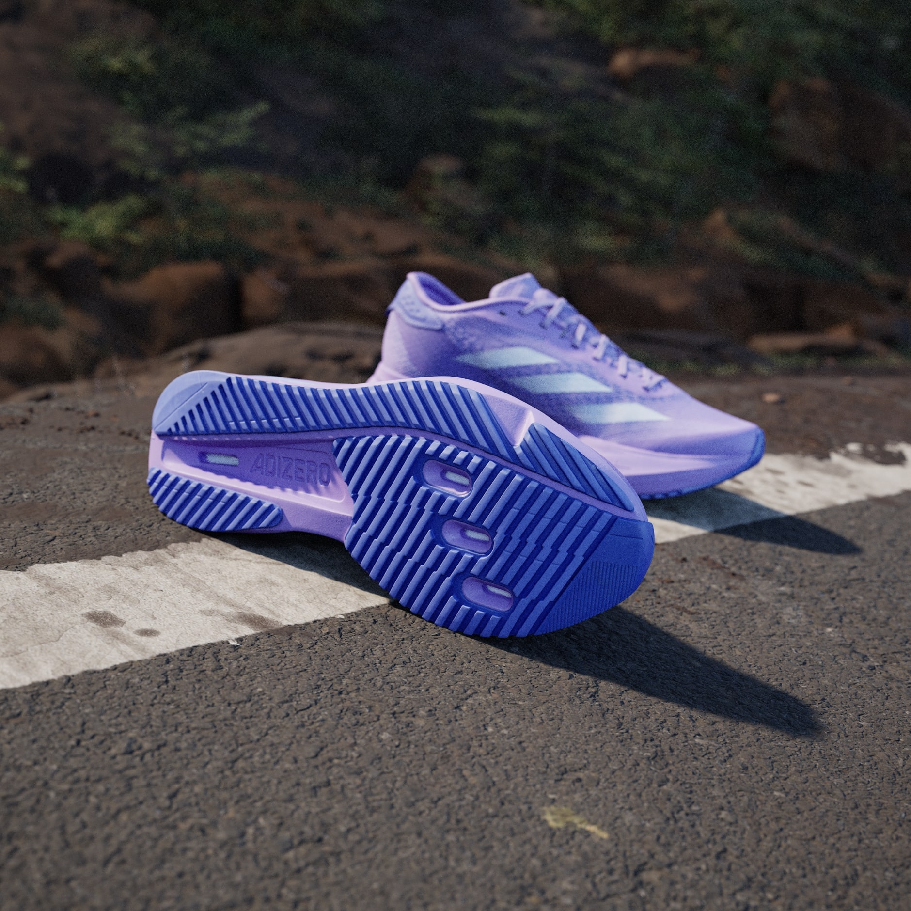 ayu Adizero SL2 Running Shoes - Purple | adidas Hong Kong