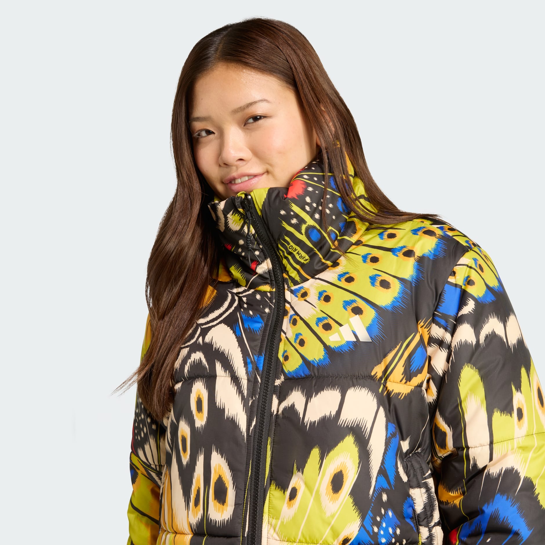 Podstavljena jakna adidas X Farm