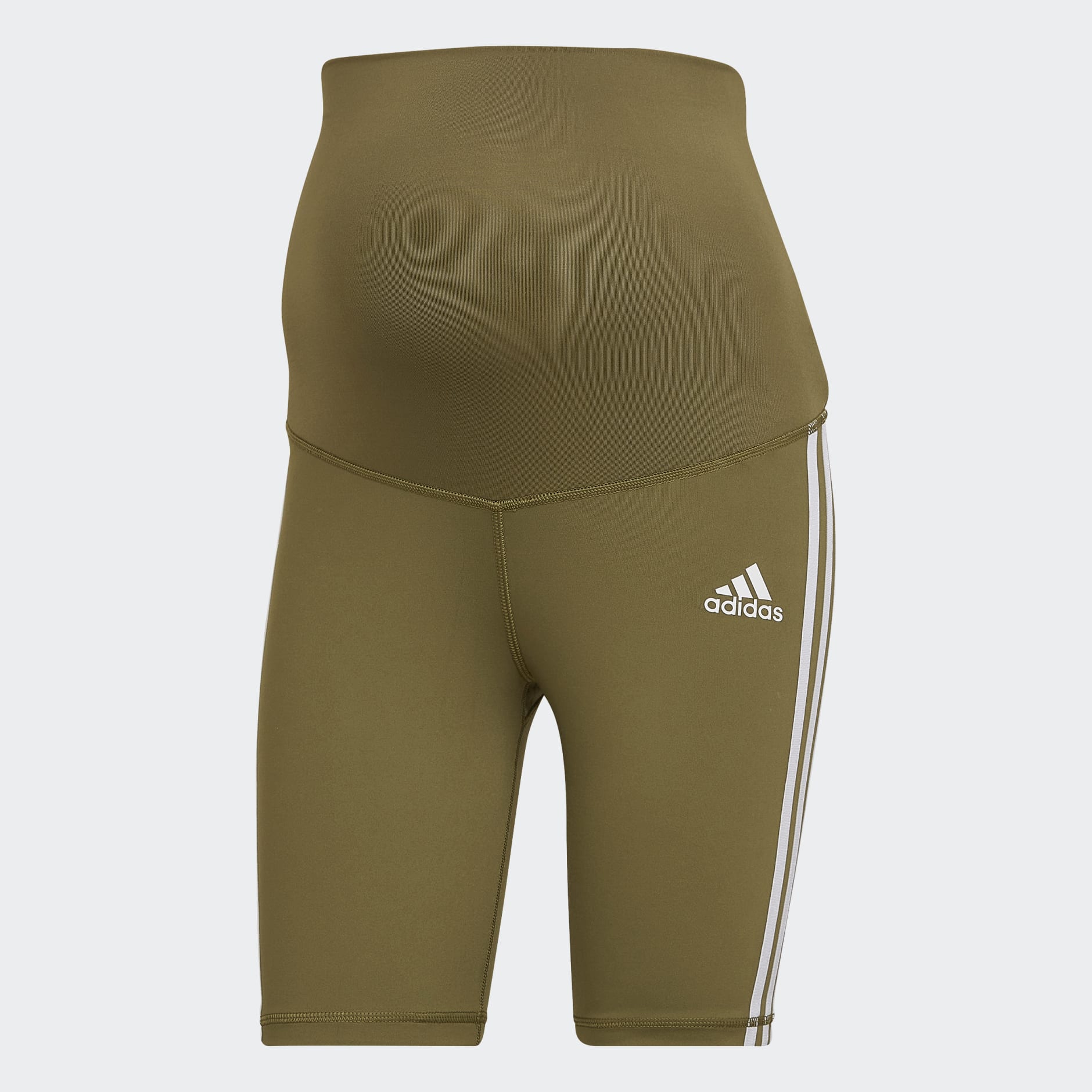 Grow Positivity 3-Stripes Short Tights (Maternity)
