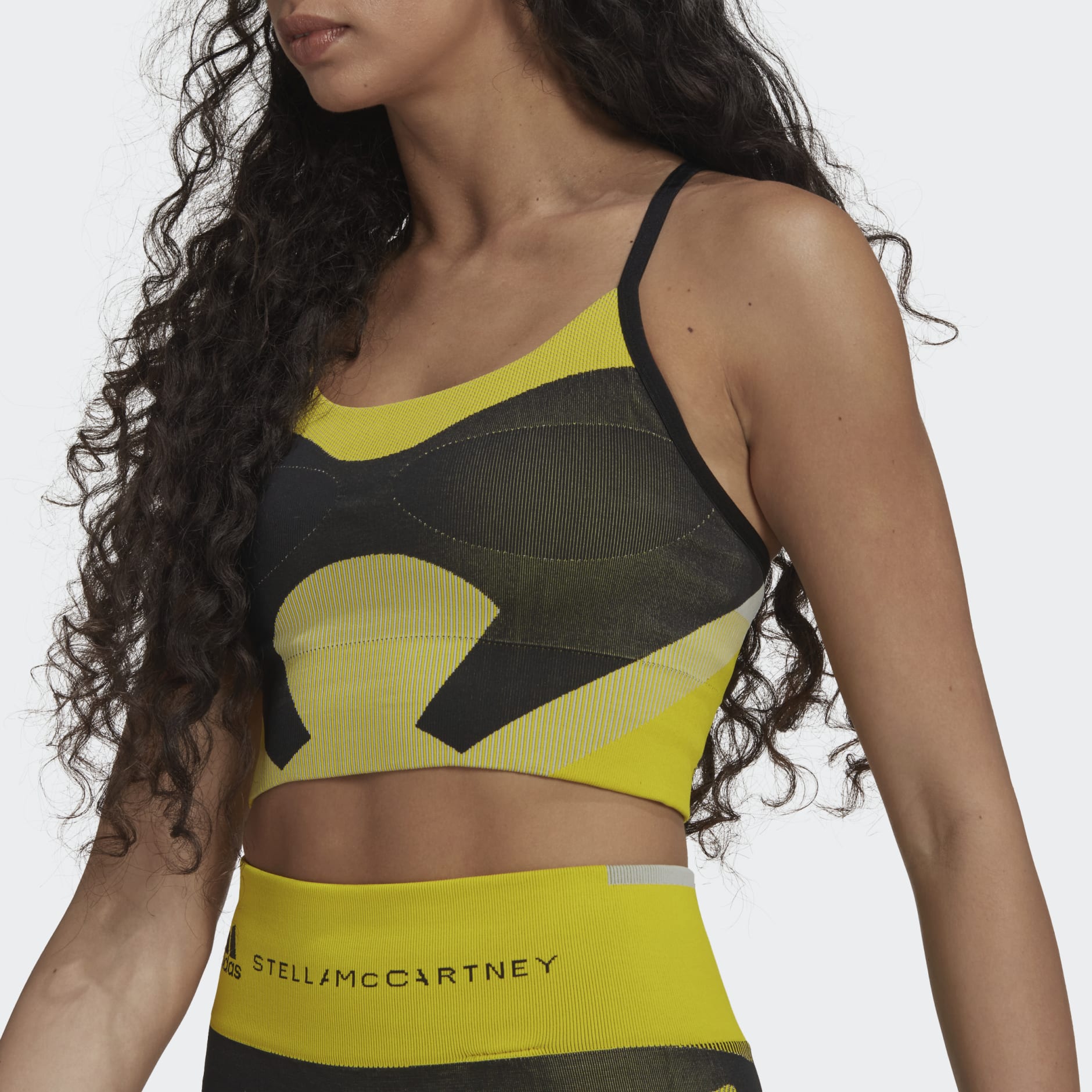 adidas by Stella McCartney TrueStrength Yoga Knit Light-Support Bra