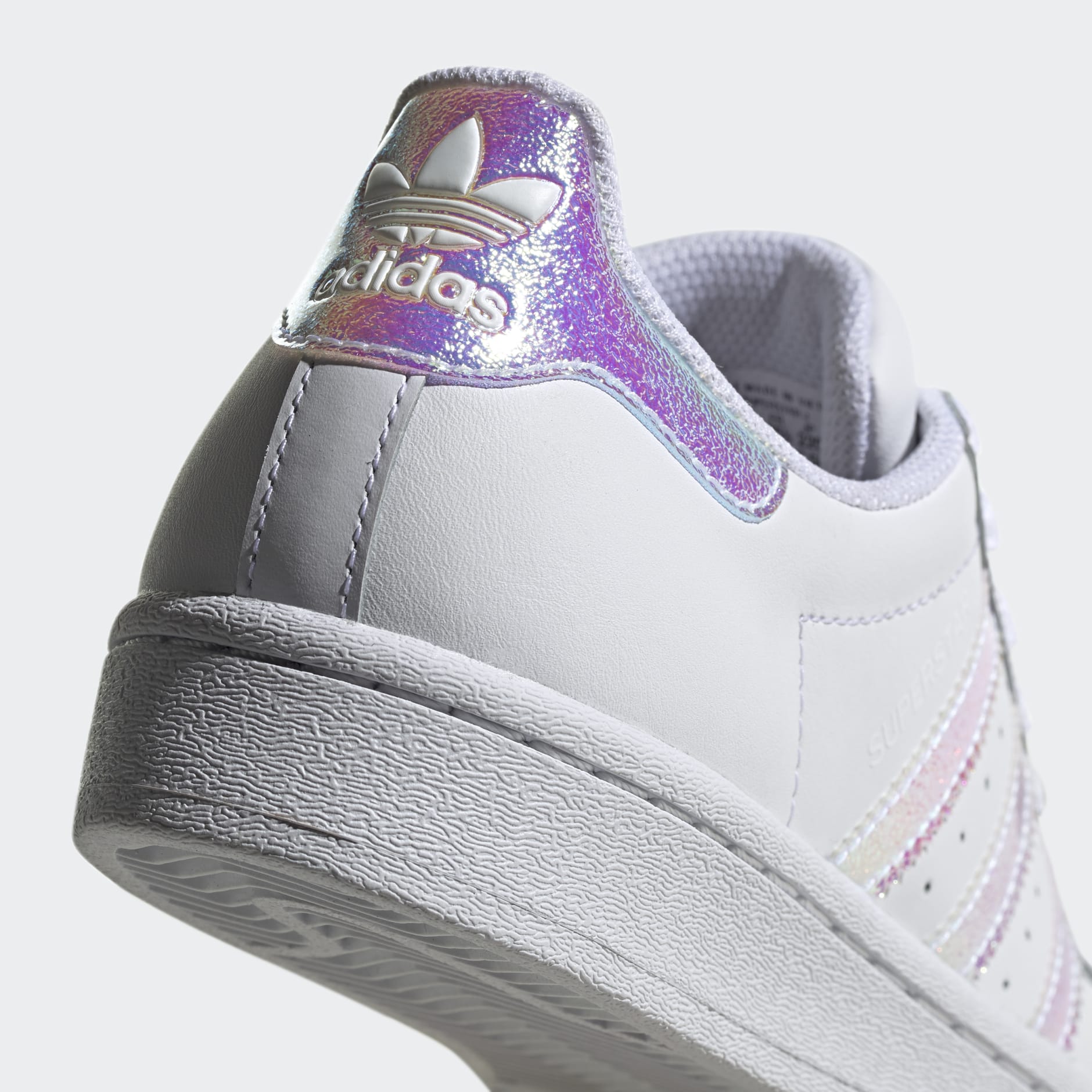 Originals superstar sneakers 2025 in white and lilac