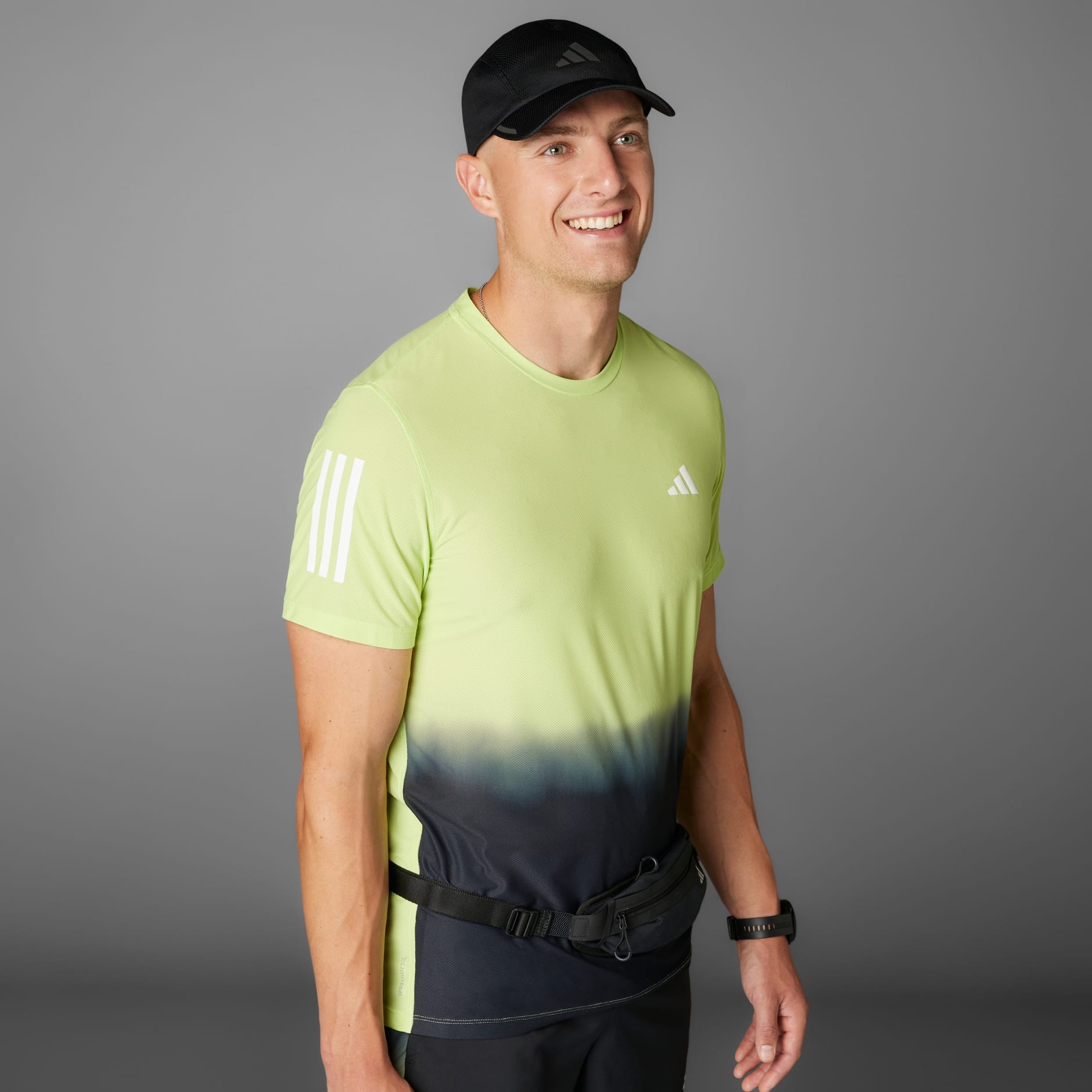 Camiseta Own the Run CLIMACOOL Colorblock