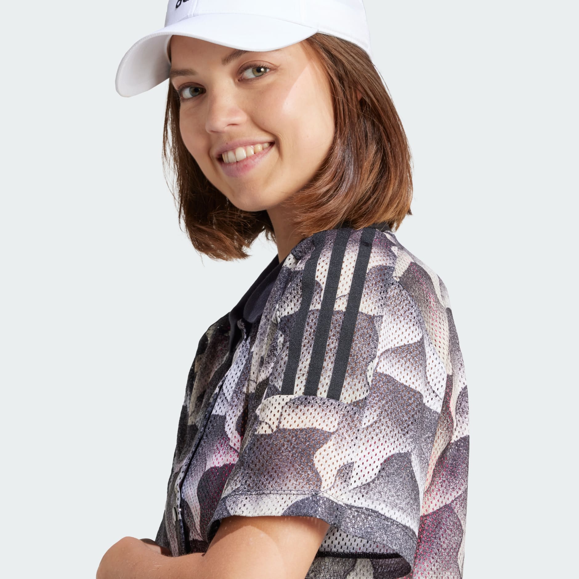 Tiro Print Mesh Summer Shirt