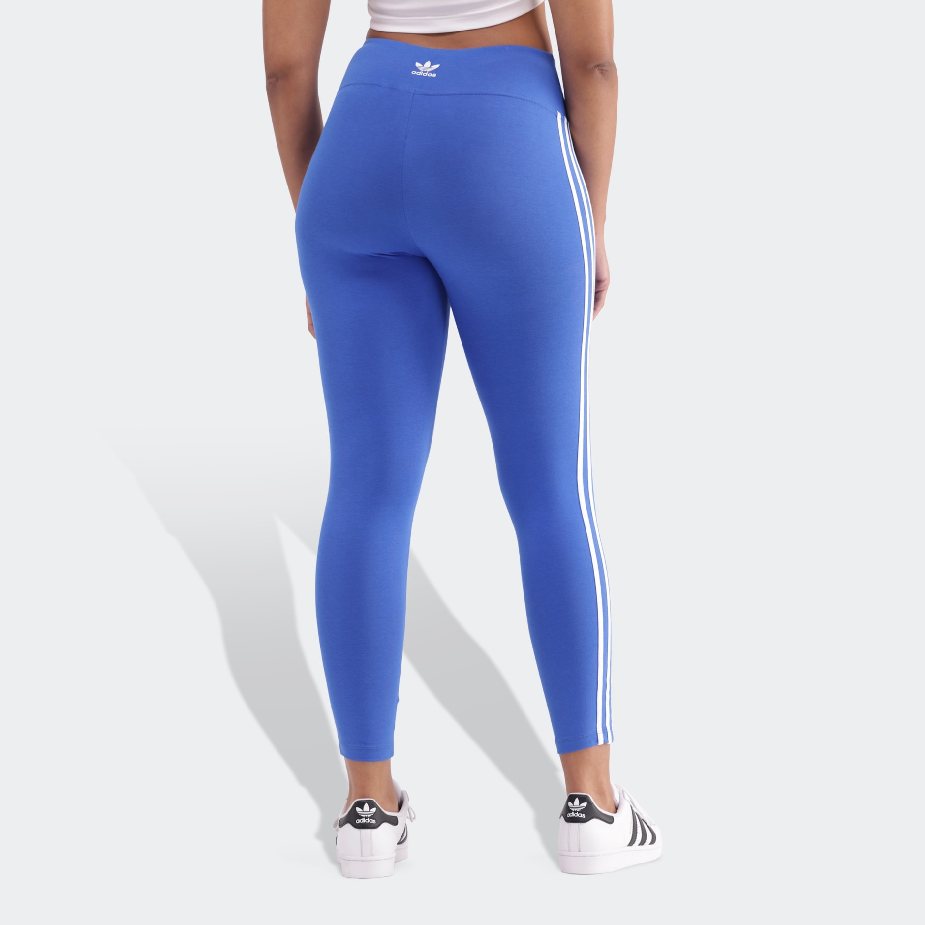 Adidas side stripe leggings online