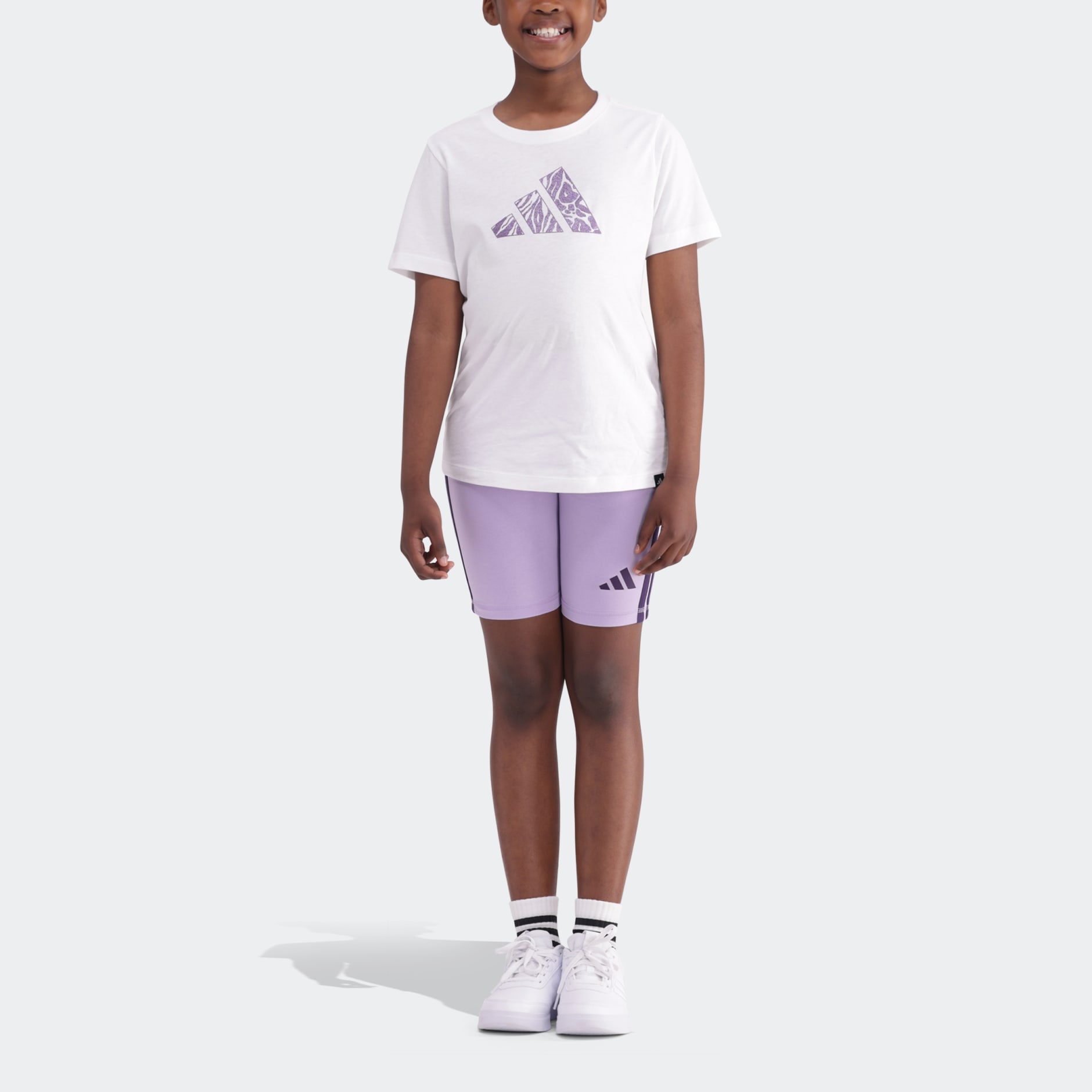 Climacool Animal Training Slim Graphic T-Shirt Kids Girls