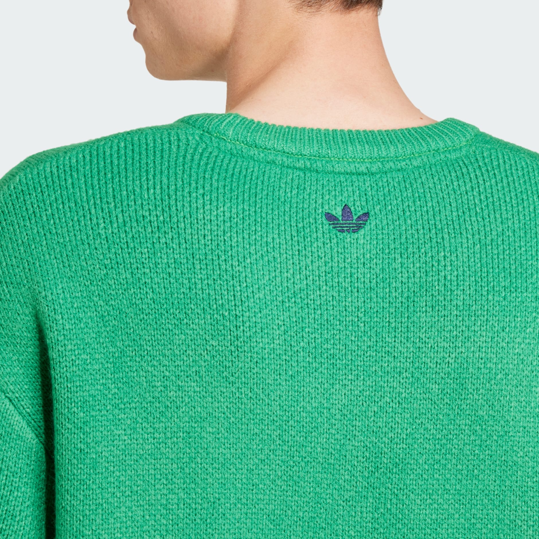 adidas adidas Originals 70s Crewneck Sweater Green adidas UAE