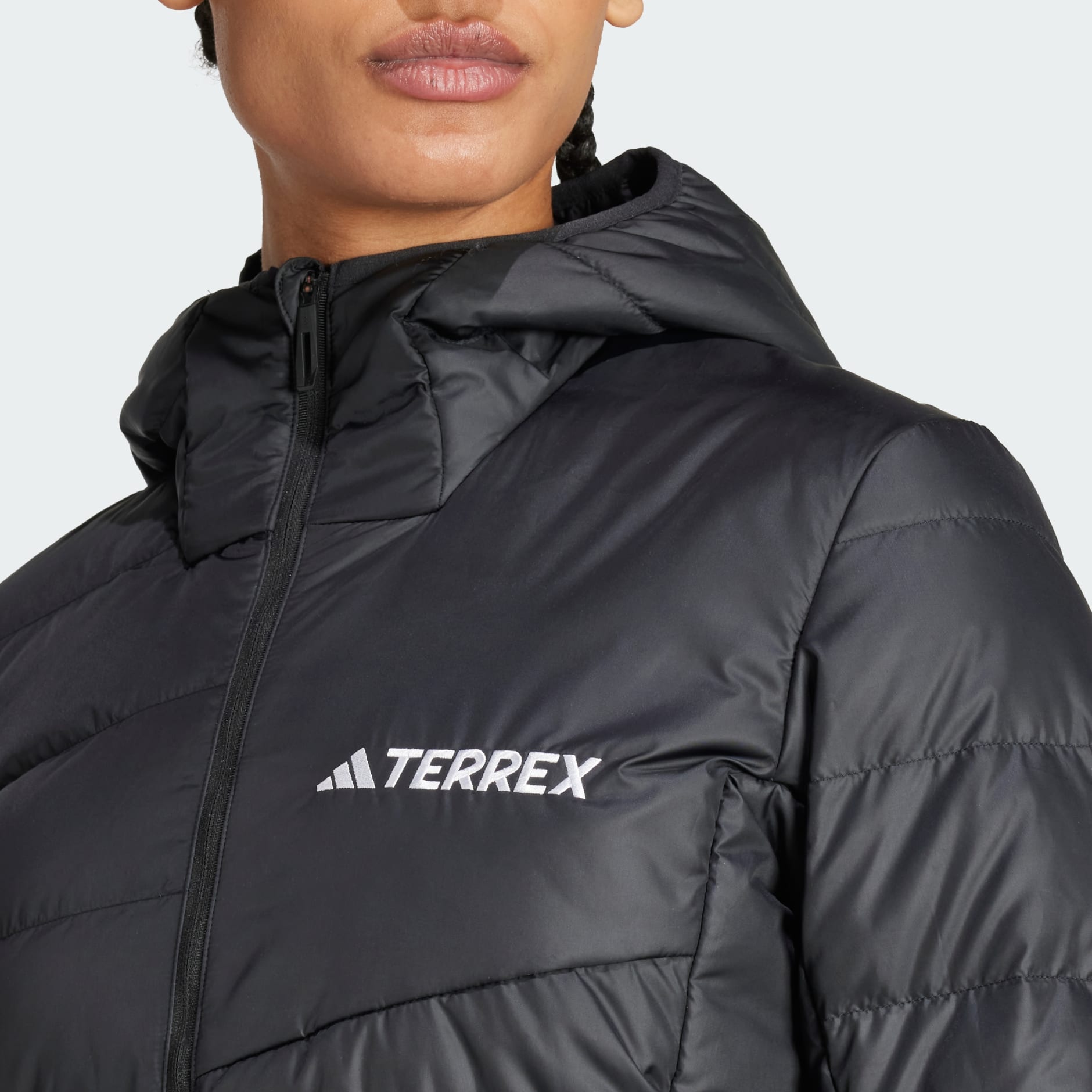 adidas Terrex Multi Light Down Hooded Jacket Black adidas TZ