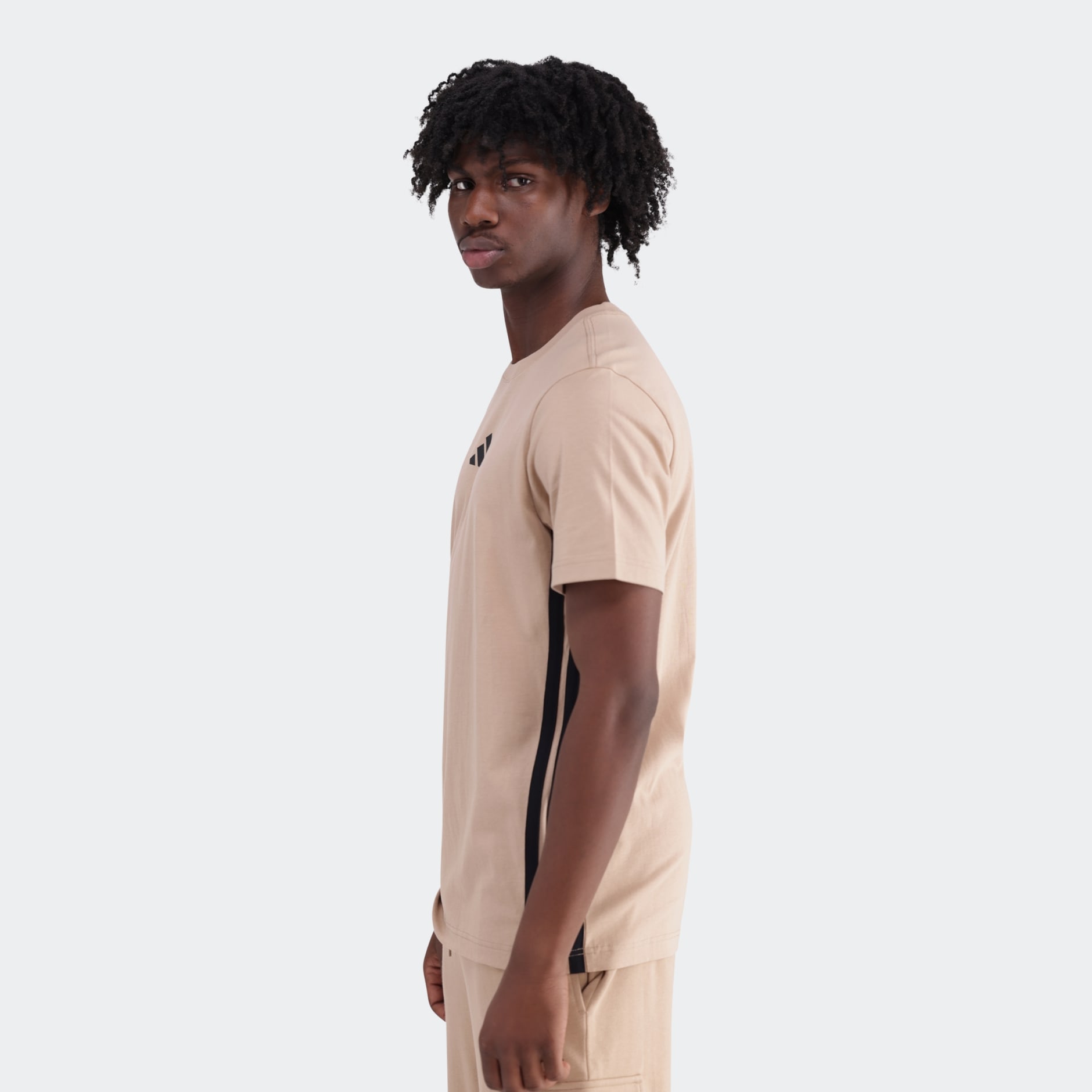 Essentials 3-Stripes Single Jersey T-Shirt