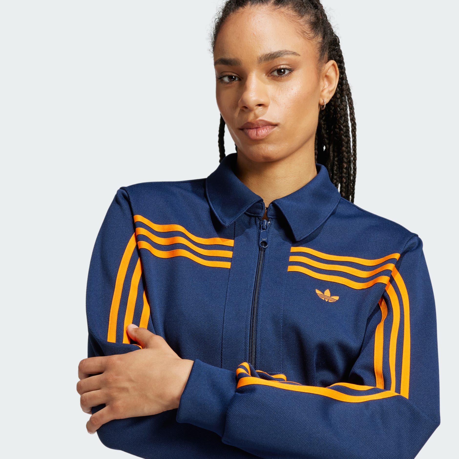 adidas 70s Jumpsuit Blue adidas UAE