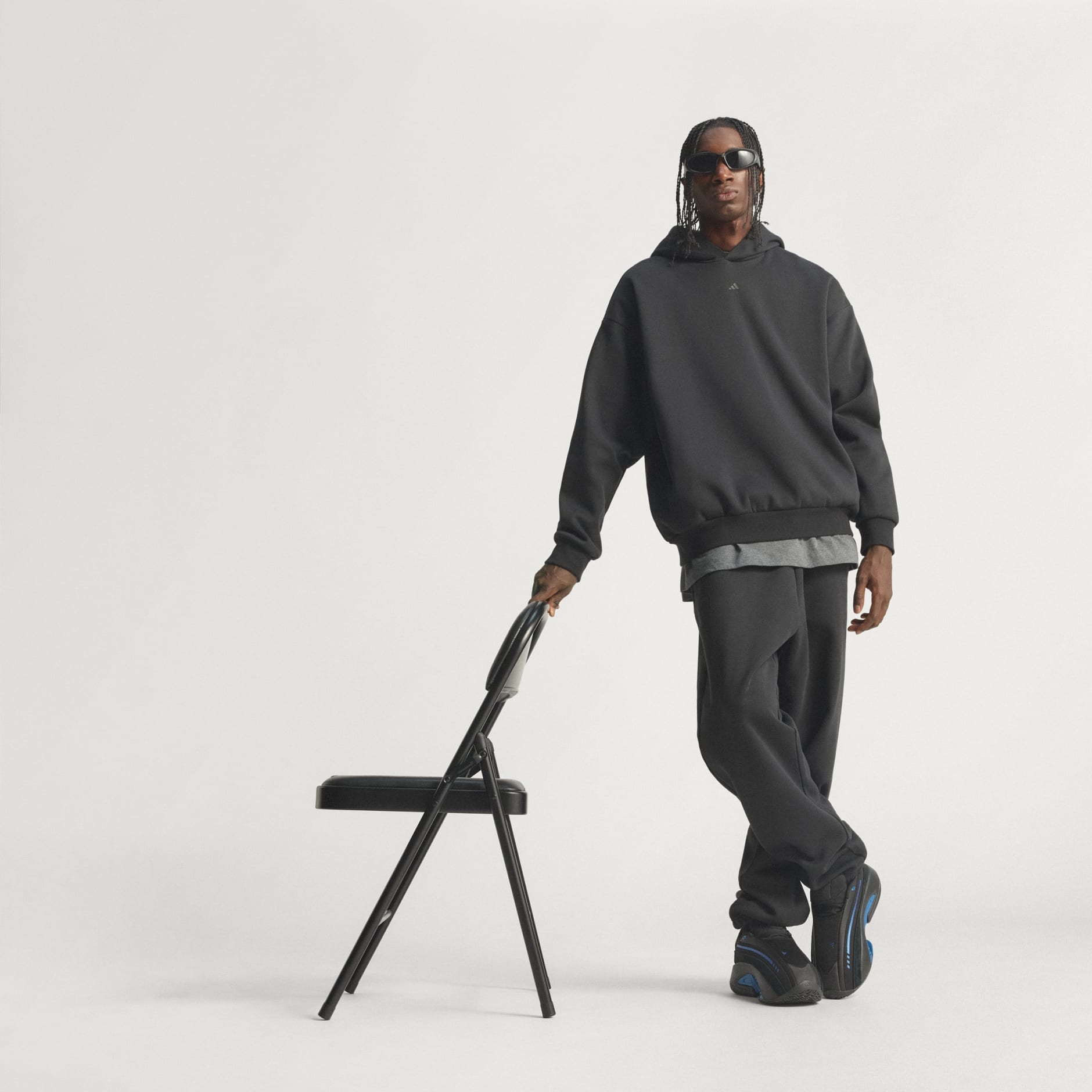 adidas Basketball Fleece Hoodie (Gender Neutral)