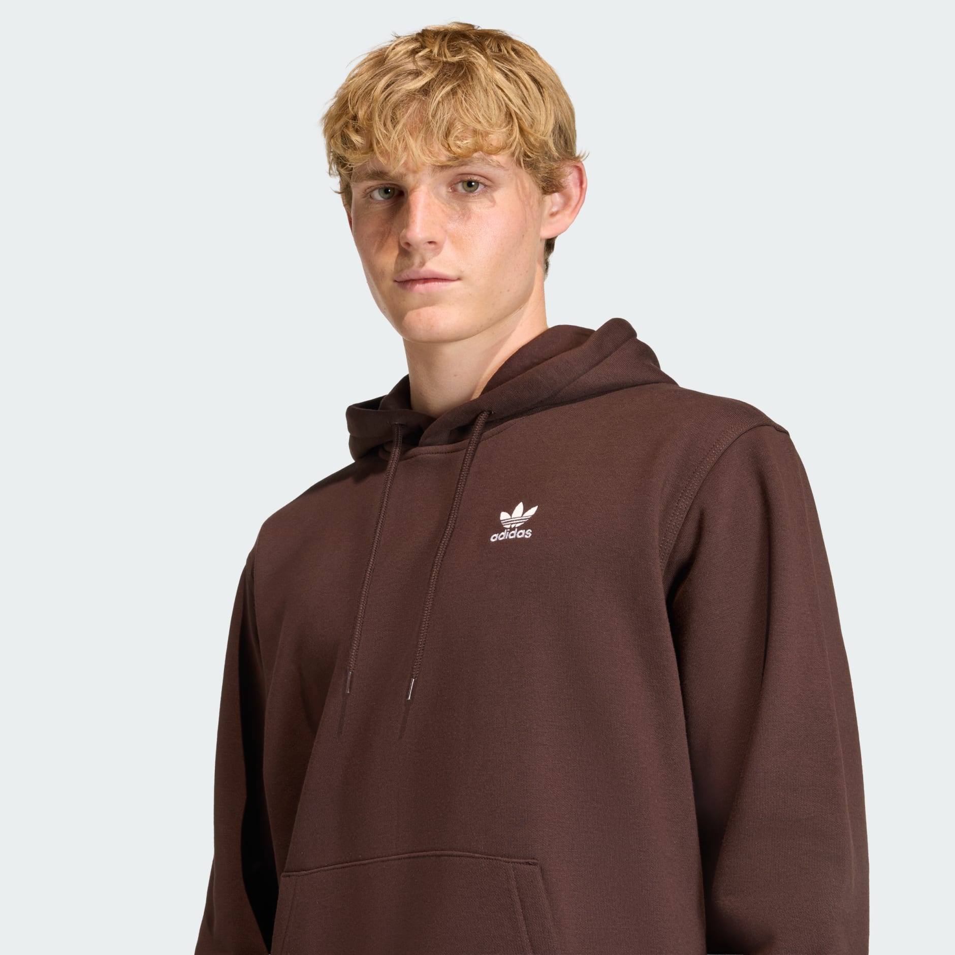 Majica &scaron;irokog kroja s kapuljačom Trefoil Essentials