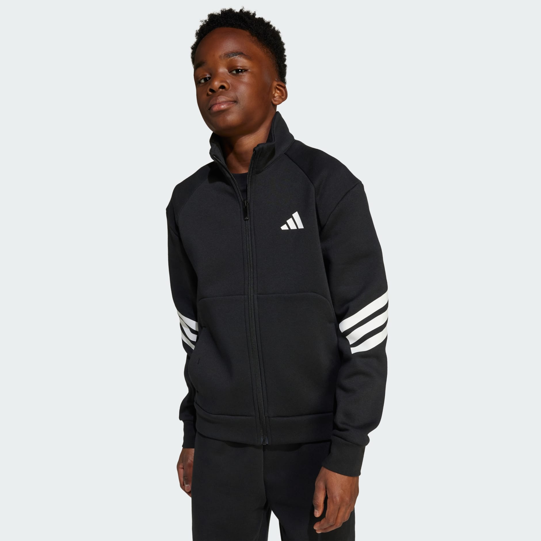adidas Future Icons 3-Stripes Half-Zip Tracksuit Kids