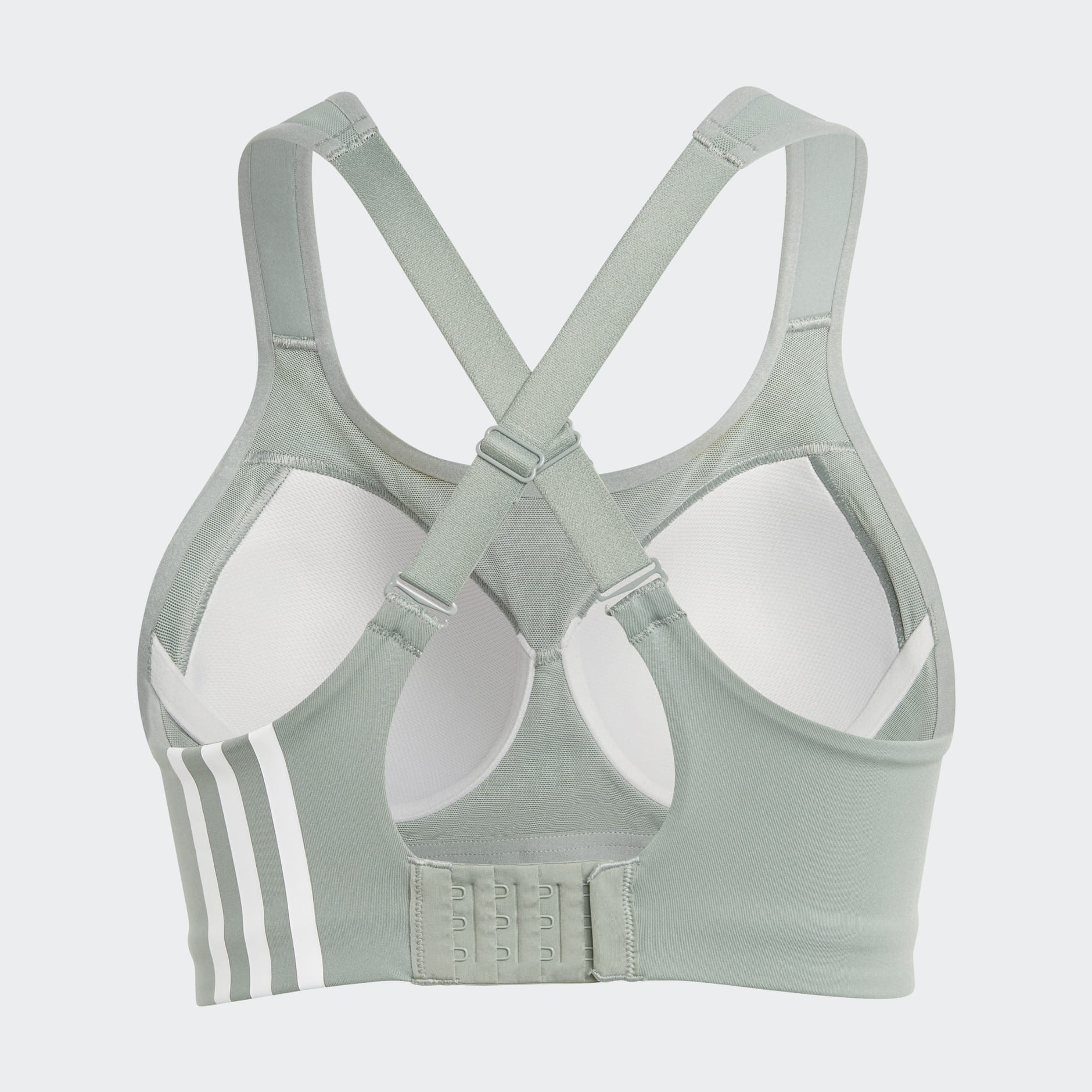 Women's Clothing - adidas TLRD Impact Training High-Support Bra - Green