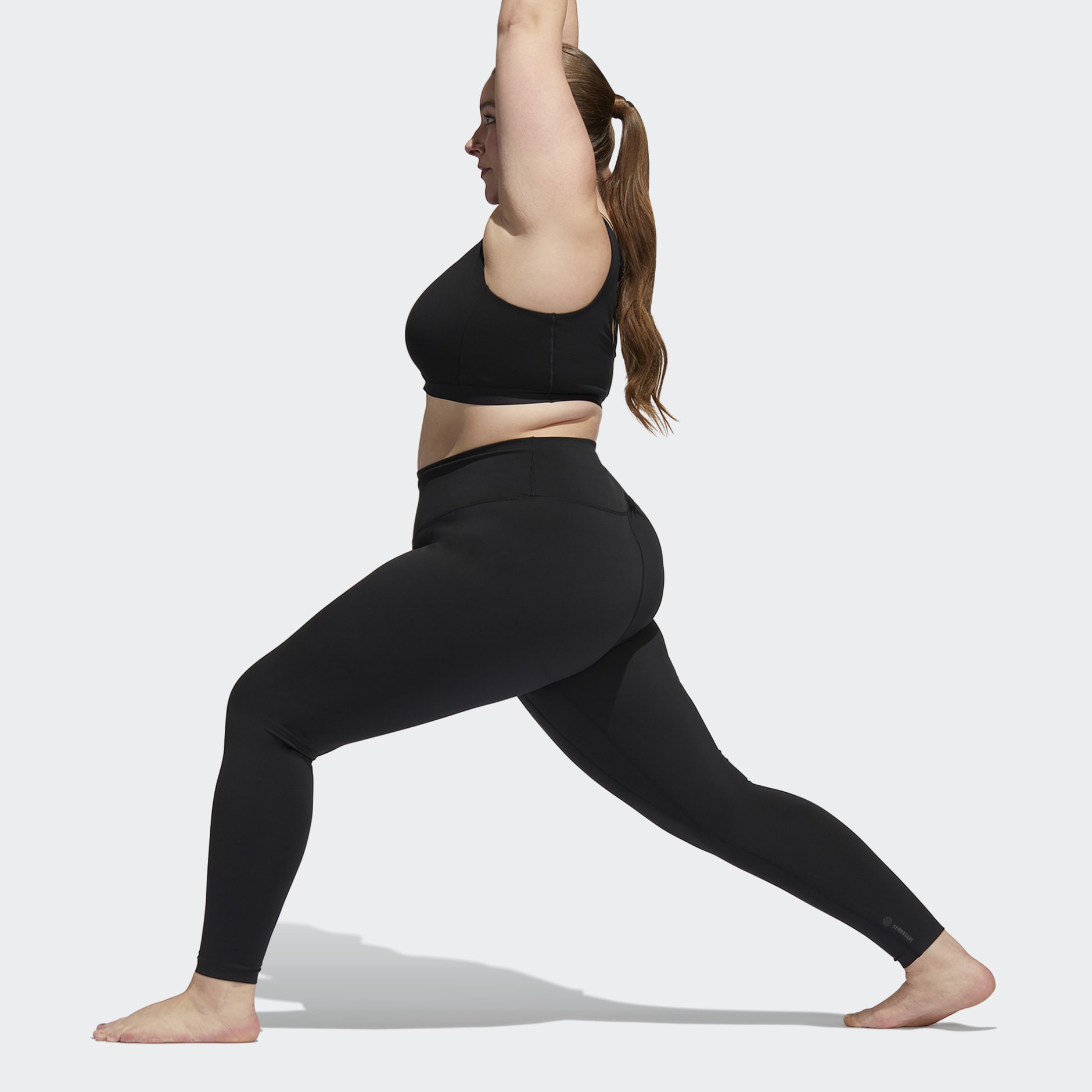 بنطال adidas Yoga Luxe Studio 7/8 (قياس كبير)