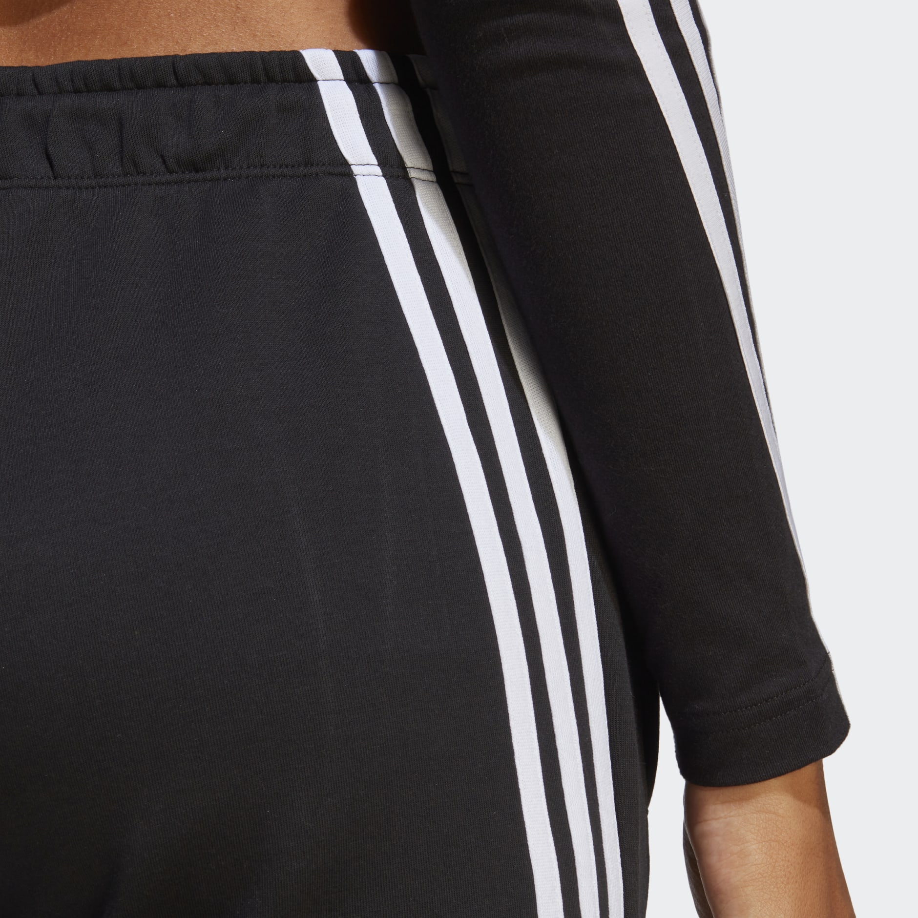 Adidas Future Icons 3-Stripes Regular Tracksuit Bottoms In Black