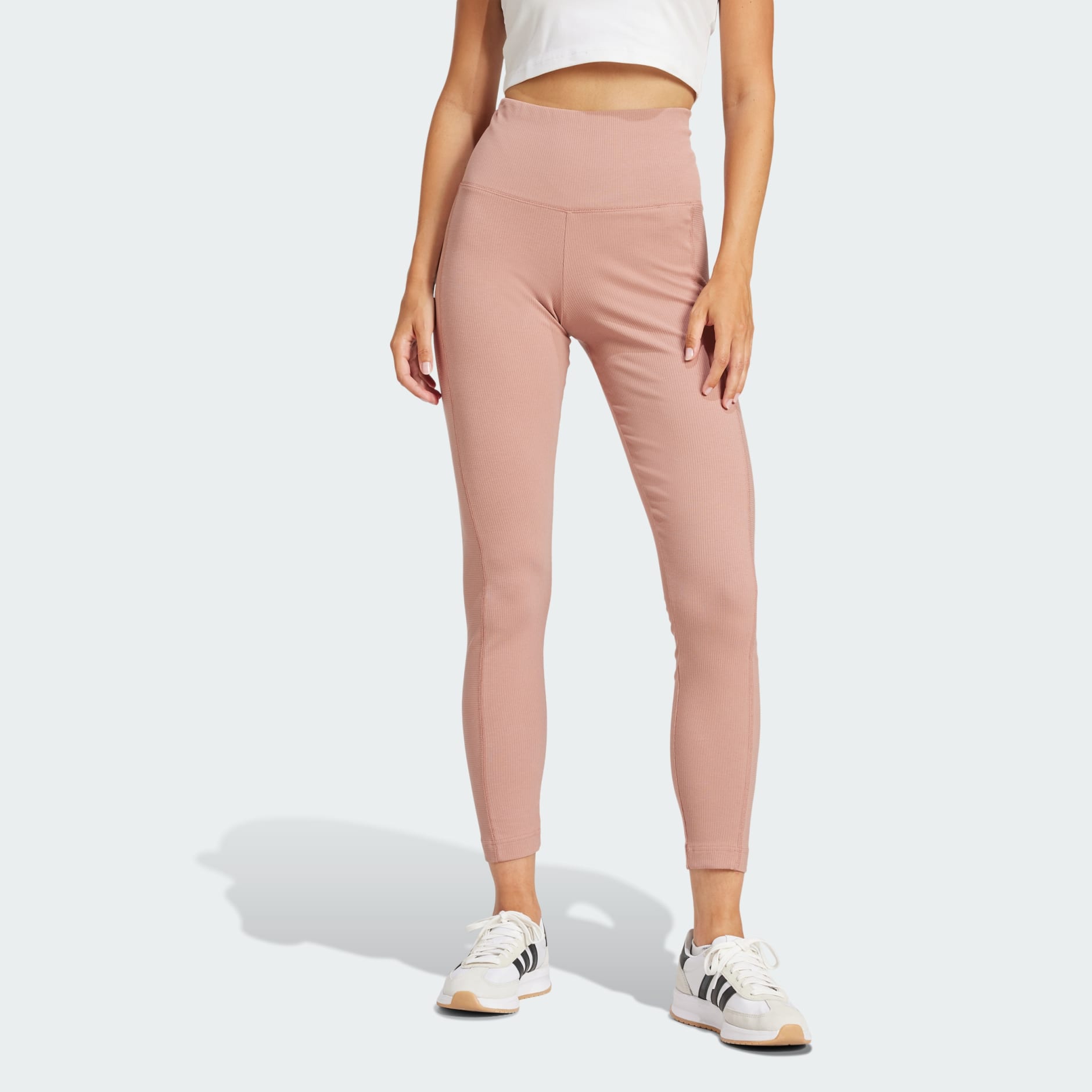 ALL SZN Rib High-Waist 7/8 Leggings