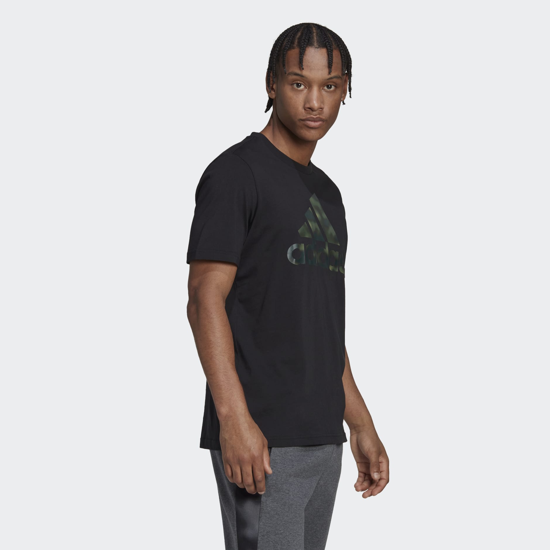 Essentials Camo Print Tee