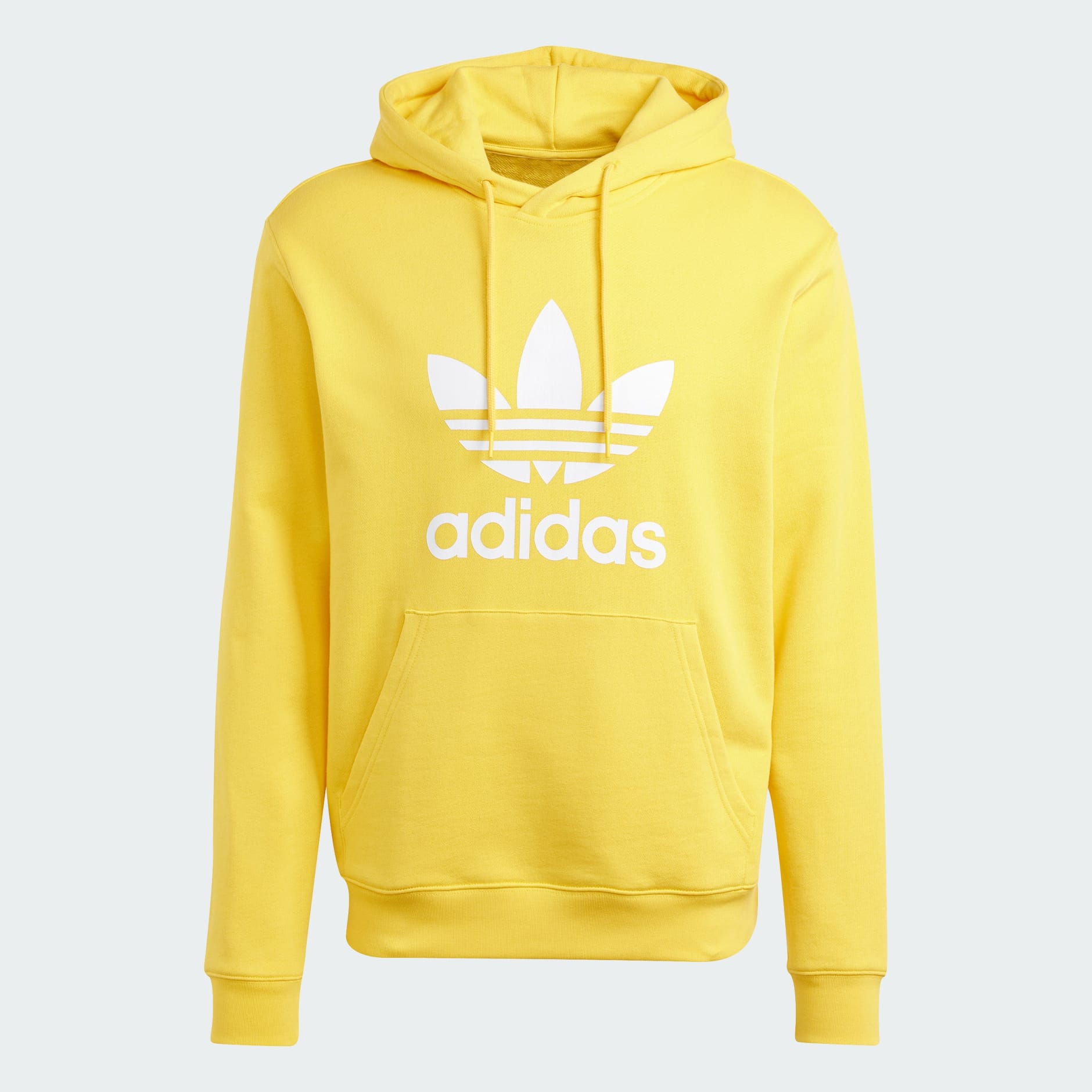 Adidas originals pullover hoodie with trefoil logo online