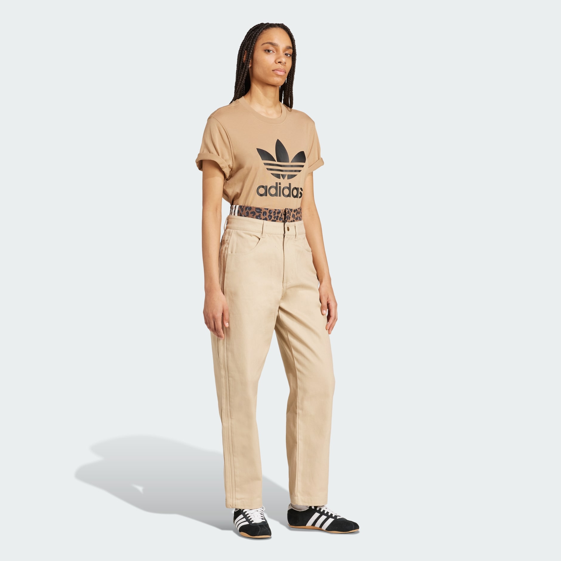 Adicolor 三葉圖案方角 T 裇