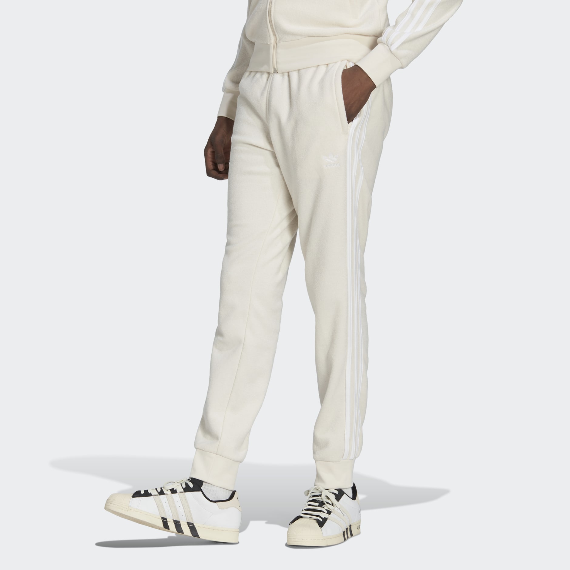 Men's Clothing - Adicolor SST Sports Track Pants - Beige | adidas Saudi ...