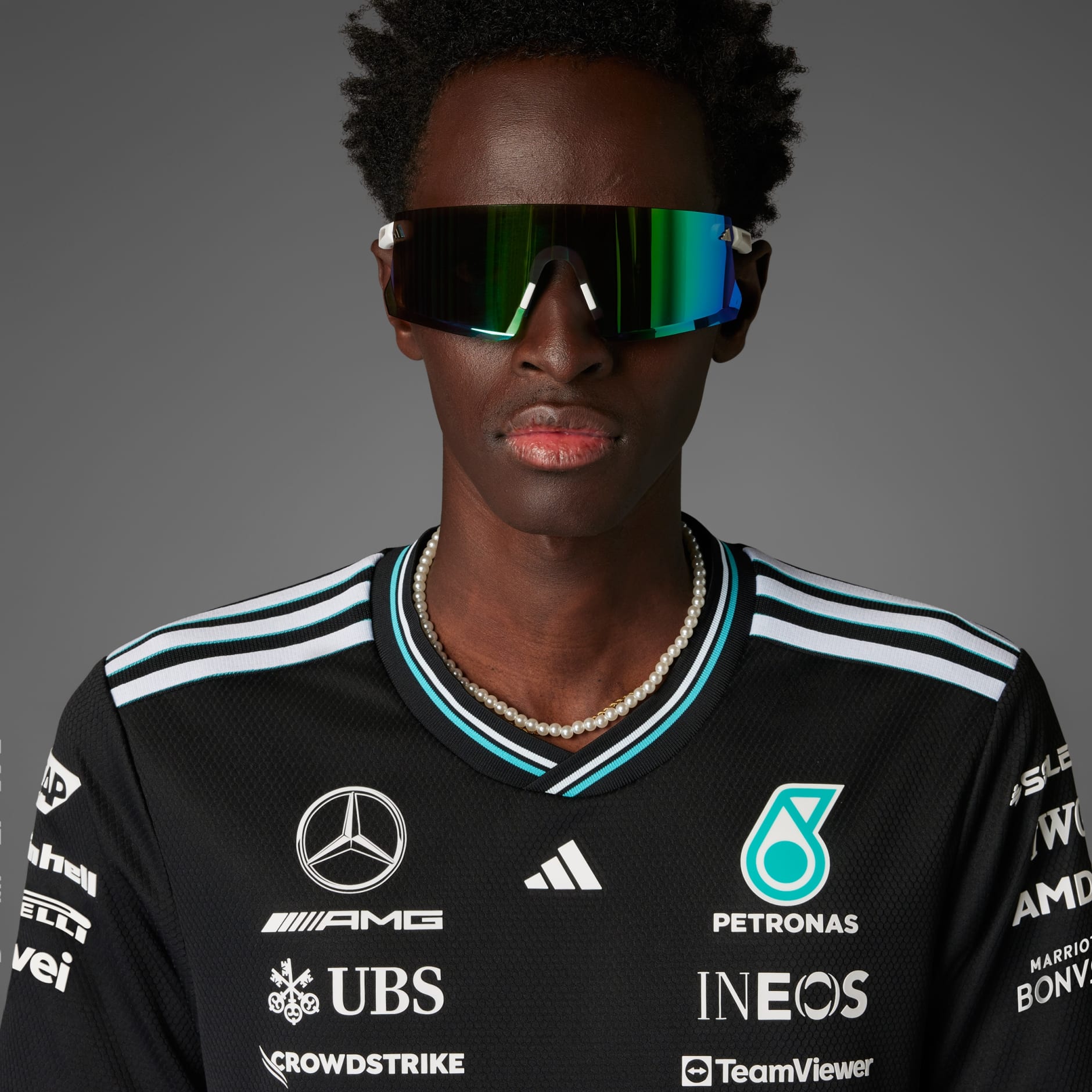 MERCEDES - AMG PETRONAS FORMULA ONE TEAM DRIVER JERSEY AUTHENTIC MEN