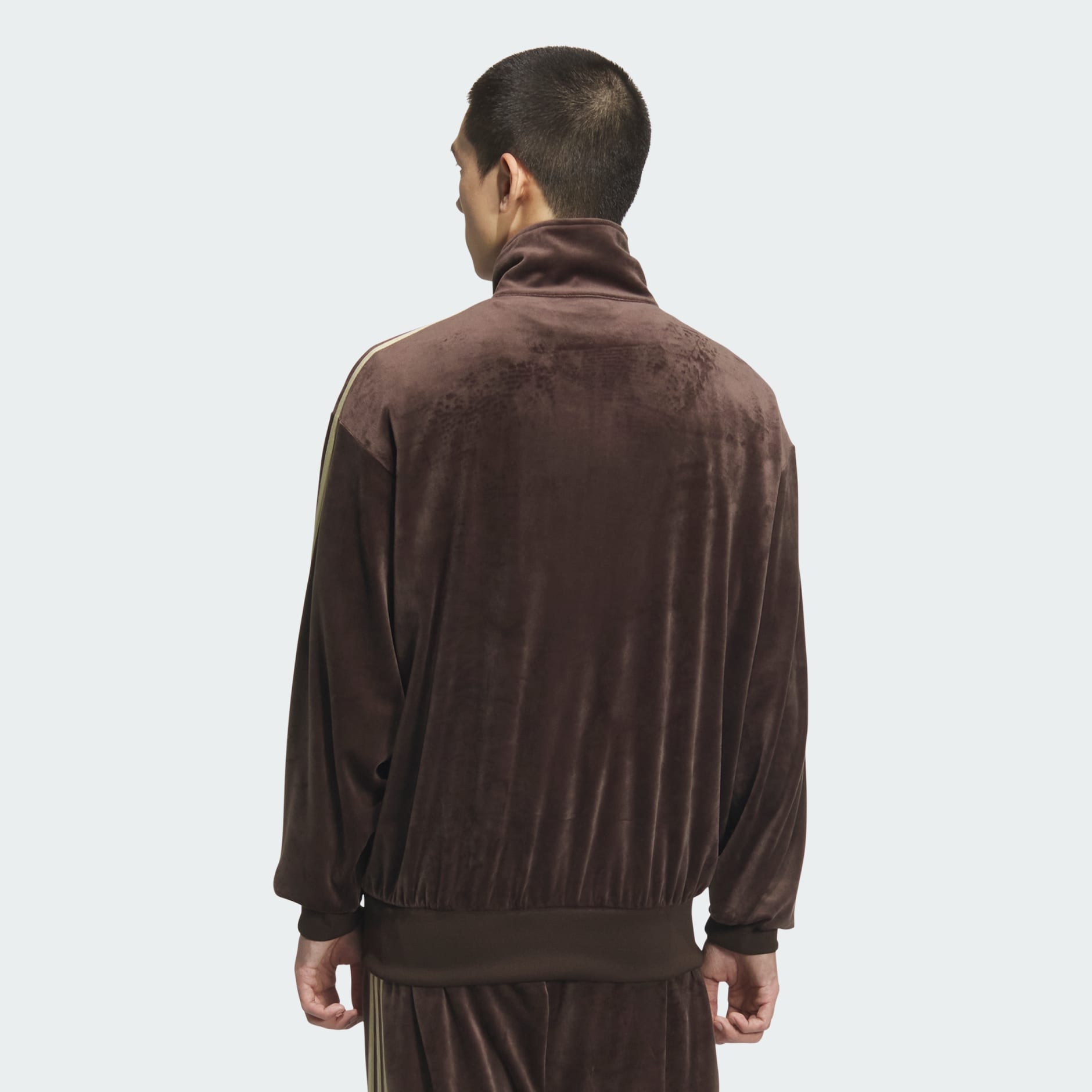 adidas FB TT VELOUR Track Top - Brown | adidas UAE