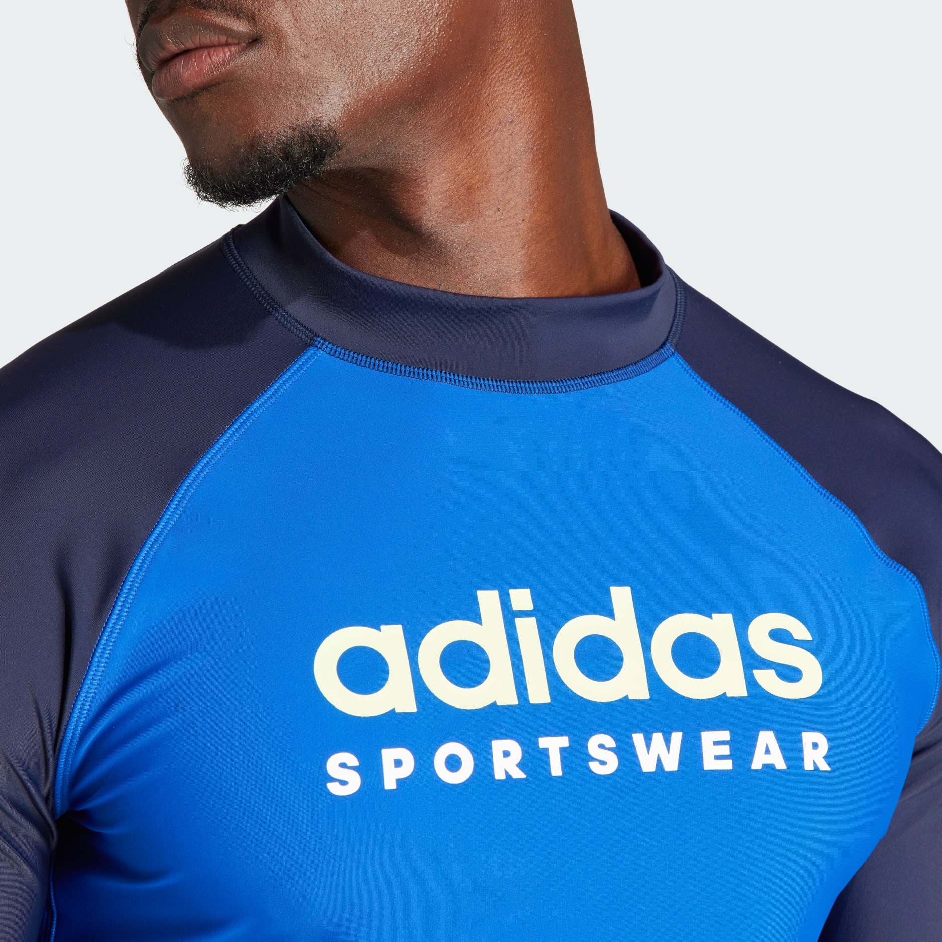 Men's adidas rash guard swim tee deals