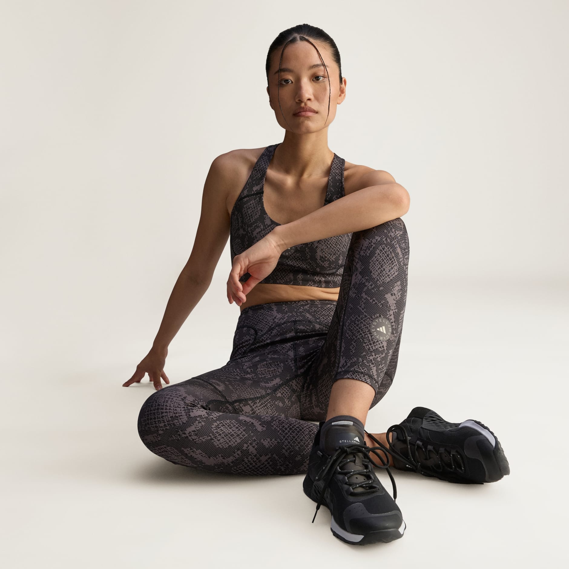 טייץ אימון 7\8 מודפסים adidas By Stella McCartney