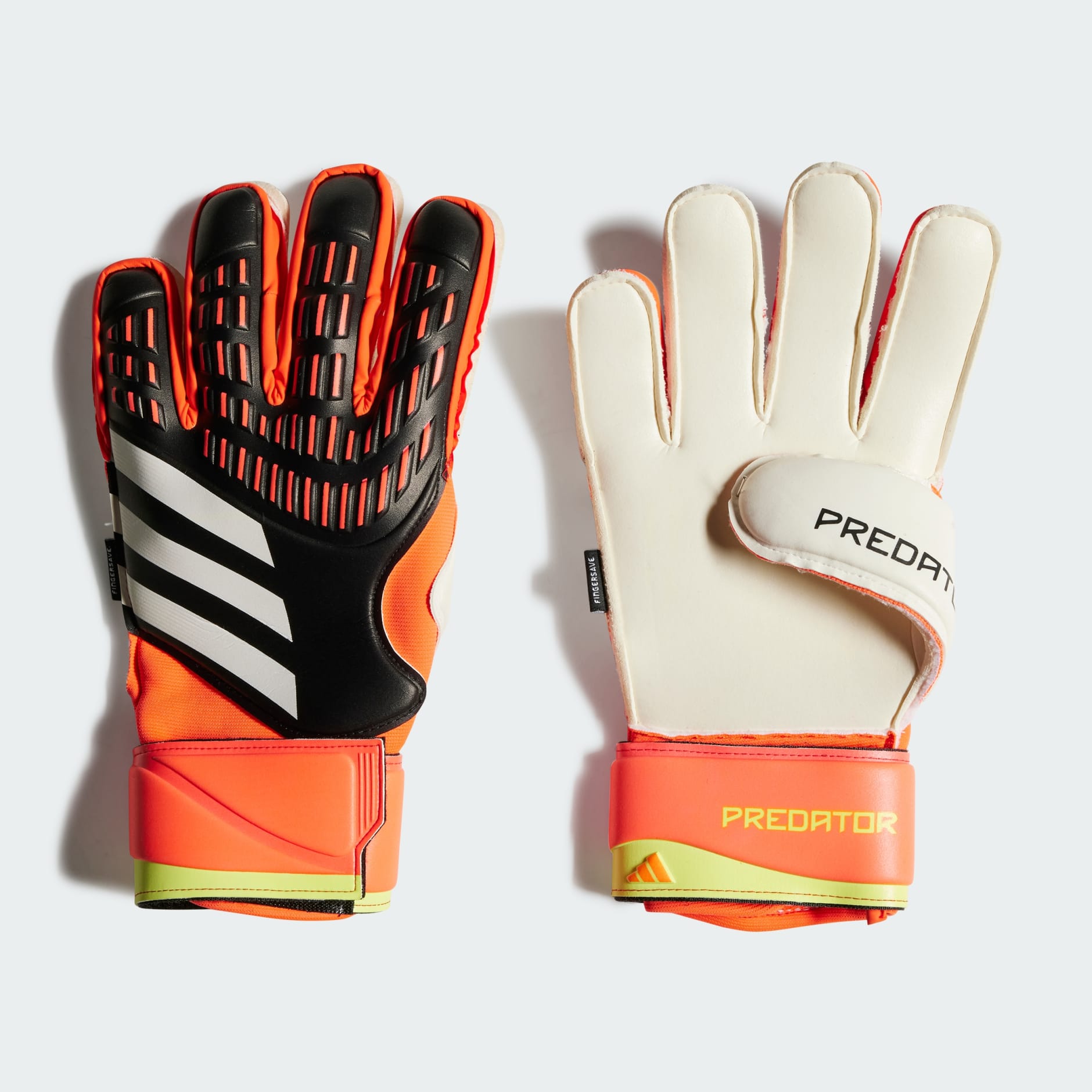 Adidas goalkeeper gloves with finger protection best sale