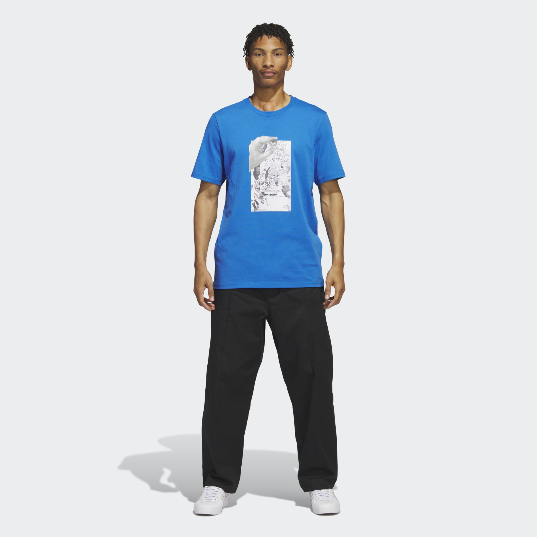 adidas Dill Collage Tee - Blue | adidas UAE