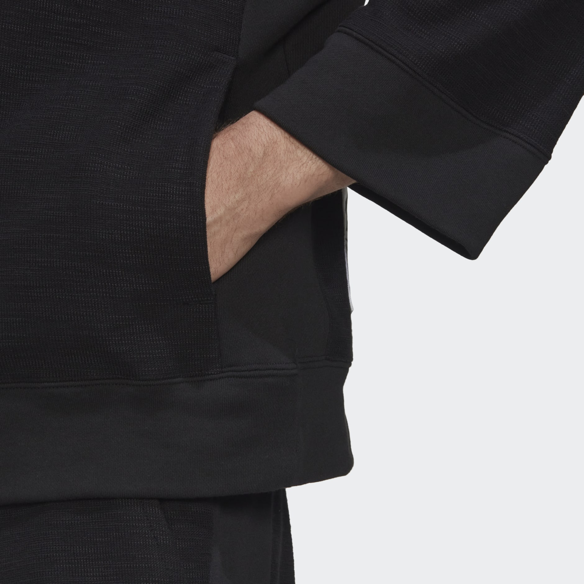 Reversed French Terry Hoodie (Gender Neutral)