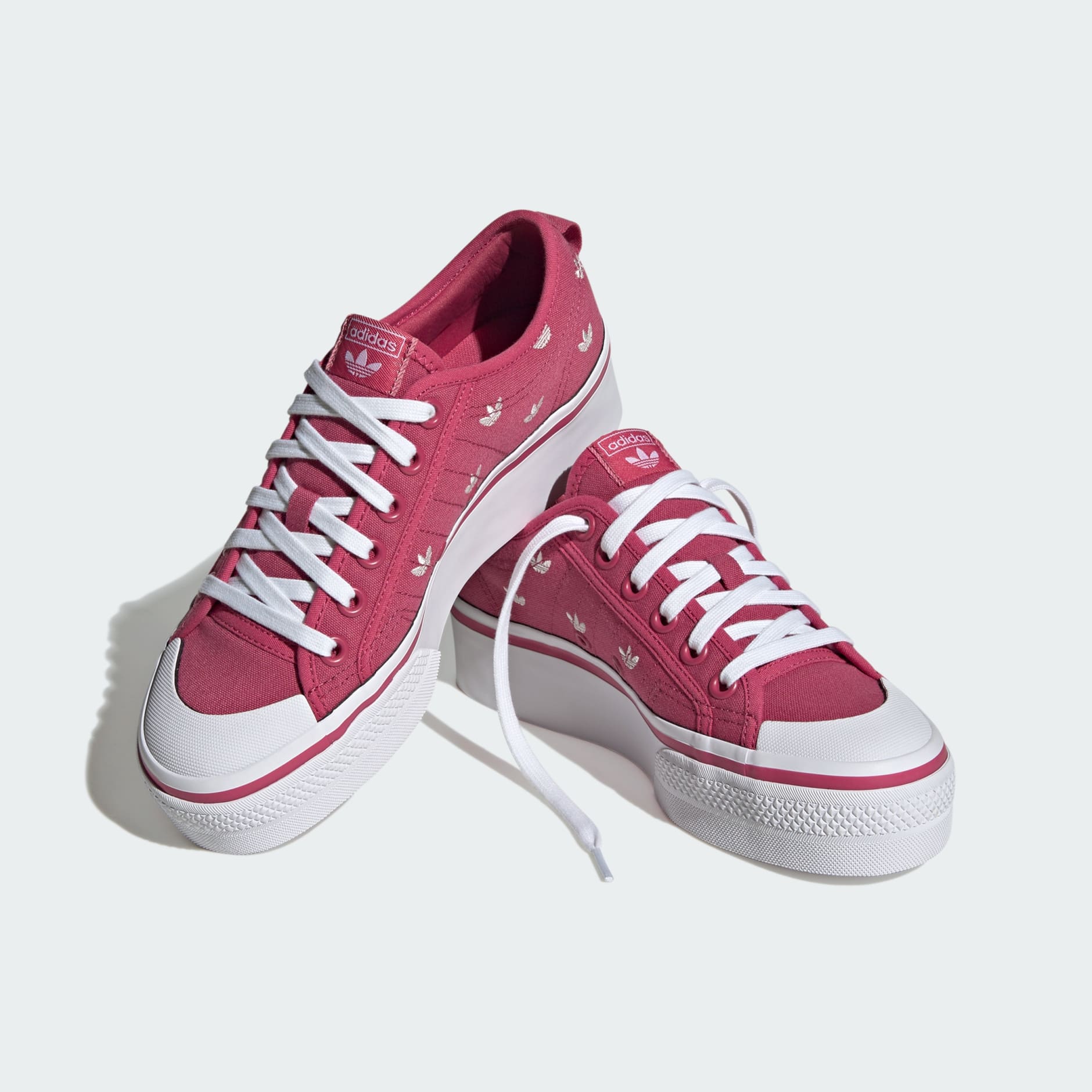 Women's Shoes - Nizza Platform Shoes - Pink | adidas Saudi Arabia