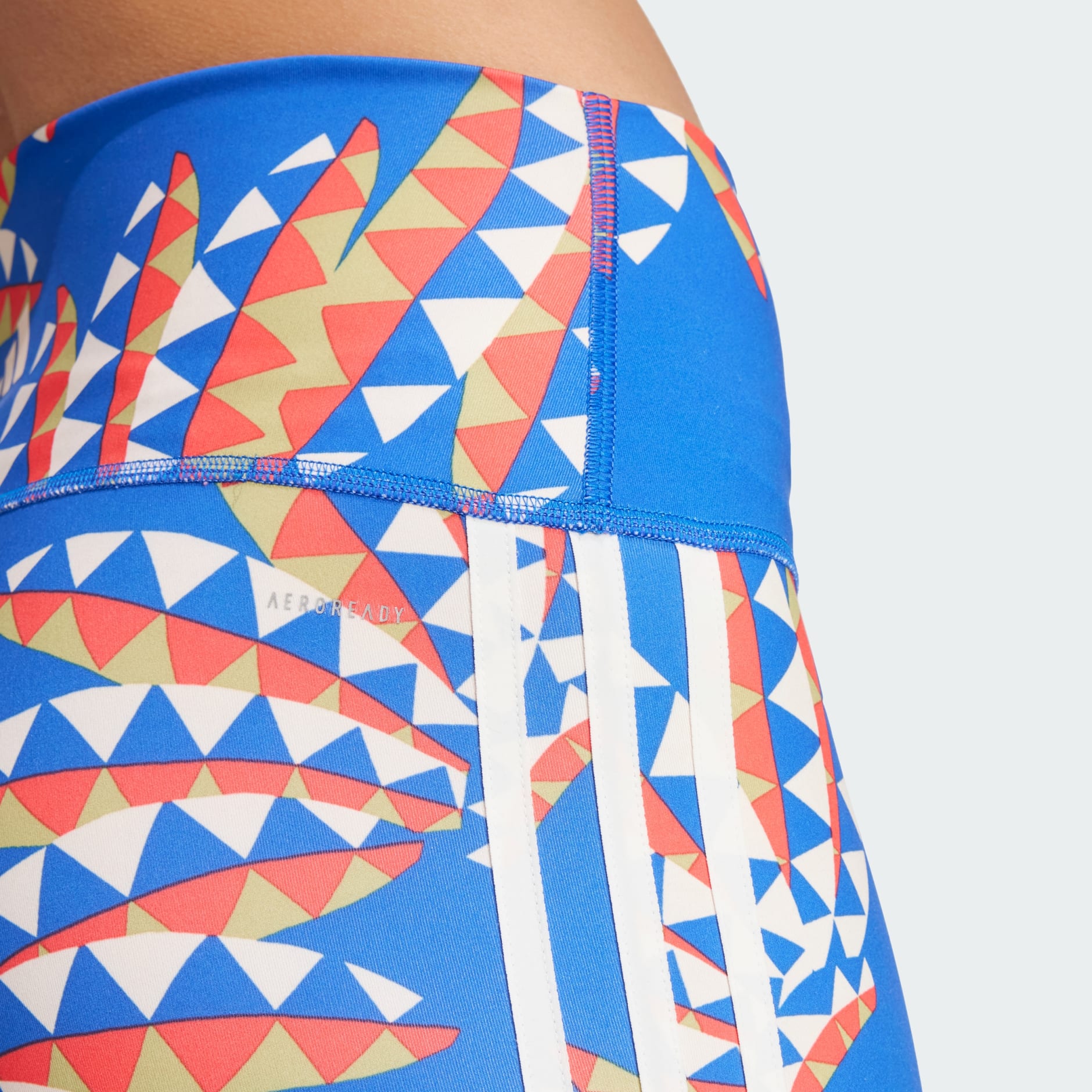 Women's Clothing - adidas x FARM Rio 7/8 Leggings - Blue