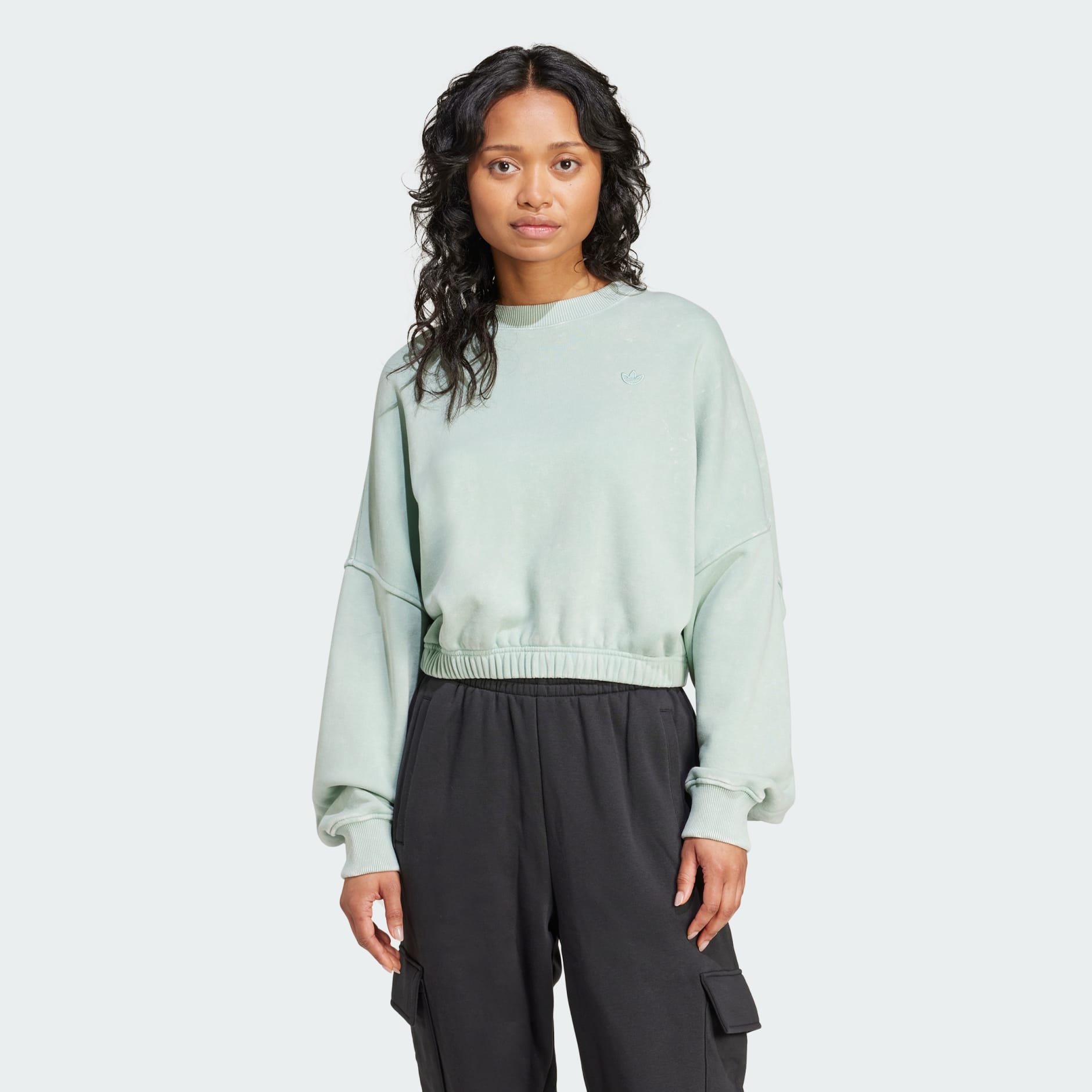 Premium Essentials Washed Oversized Sweatshirt