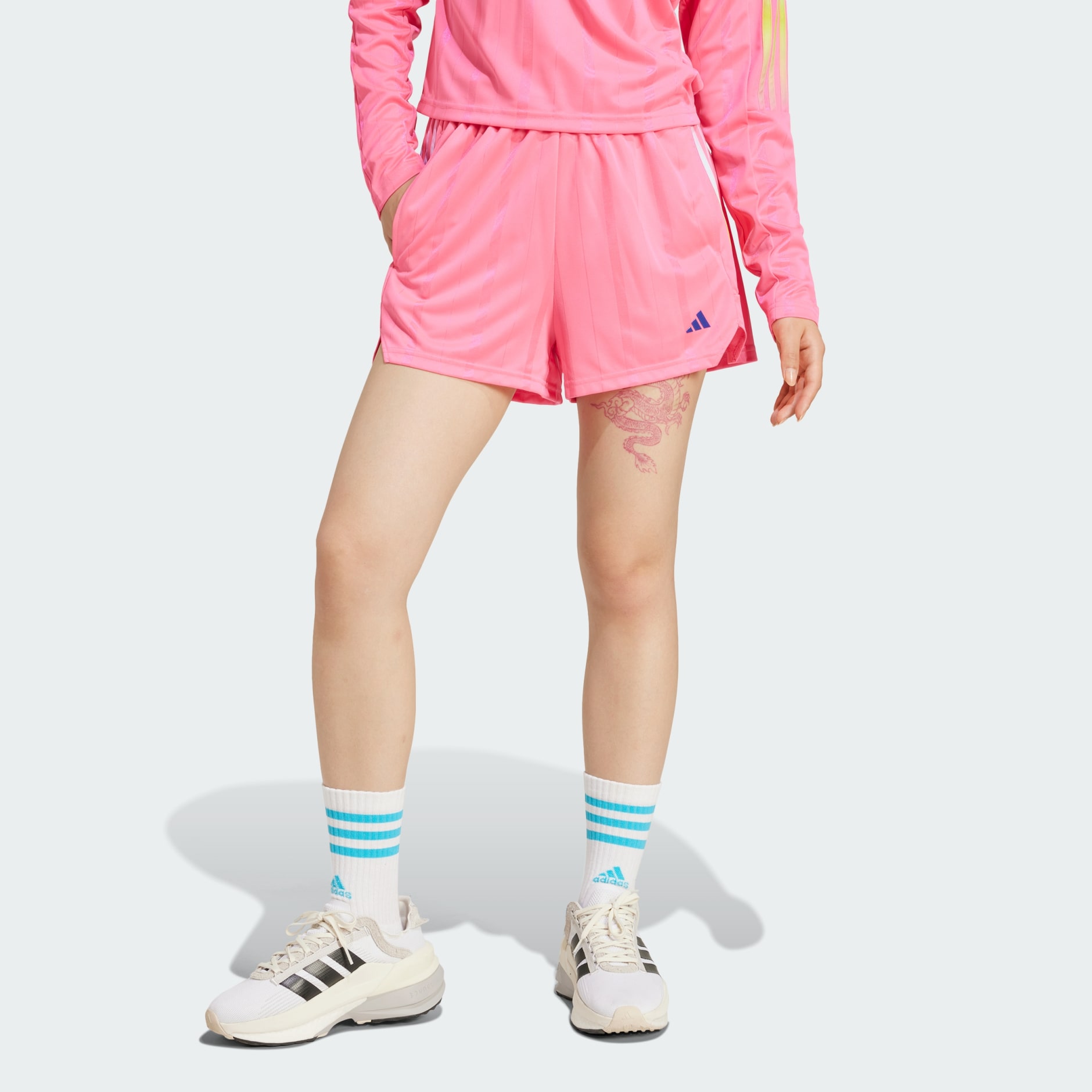 Adidas superstar pink stripes outfit hotsell