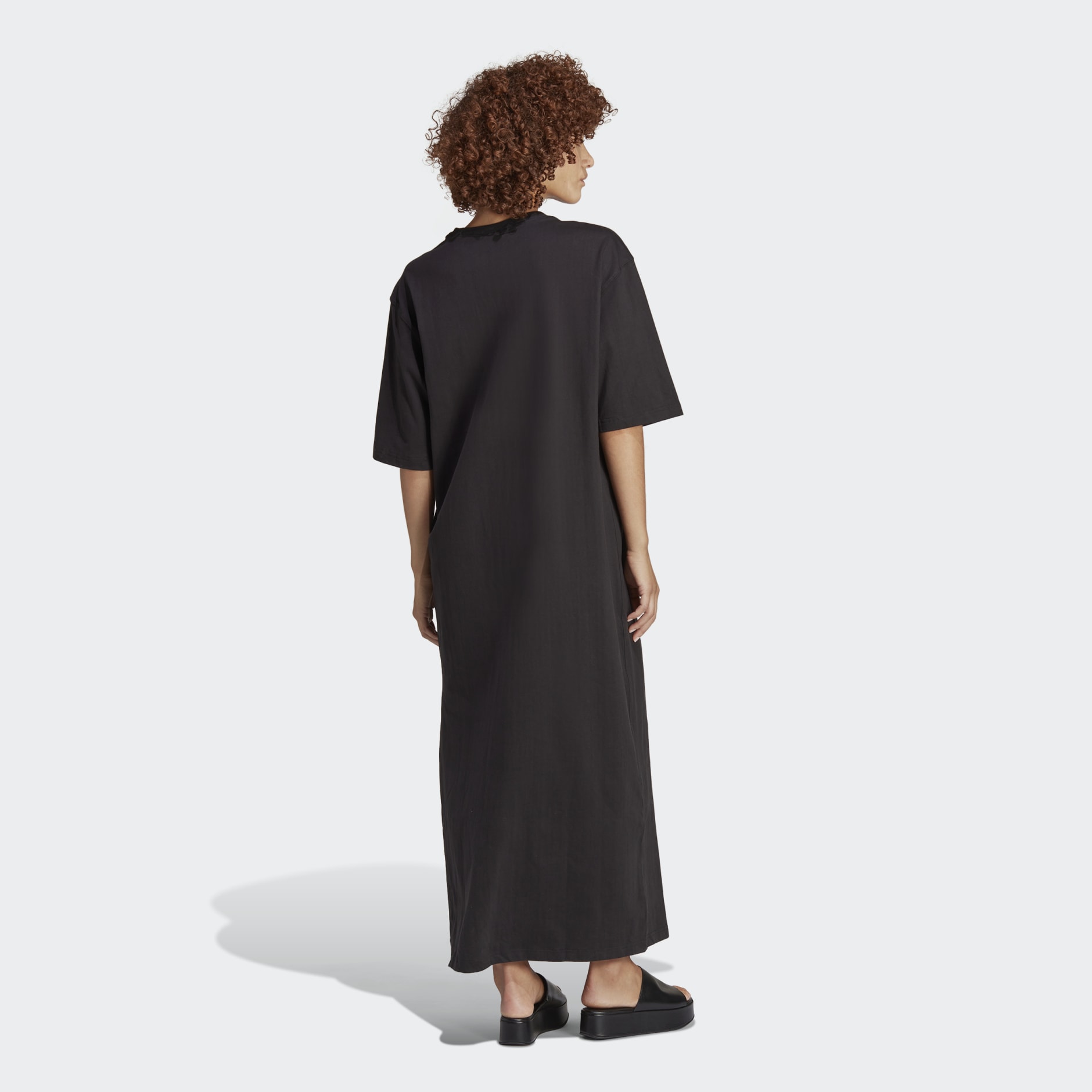 Women's Clothing - Premium Essentials Dress - Black | adidas Saudi Arabia