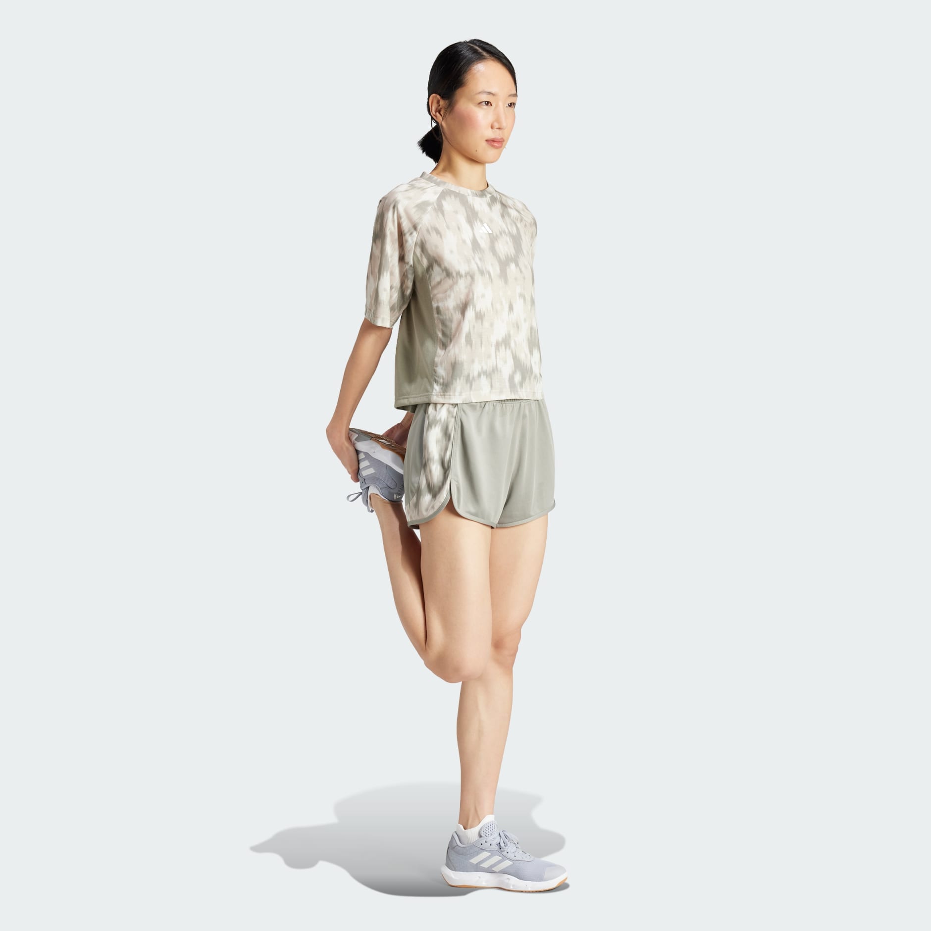 T-shirt imprim&eacute; floral int&eacute;gral tie and dye Train Essentials