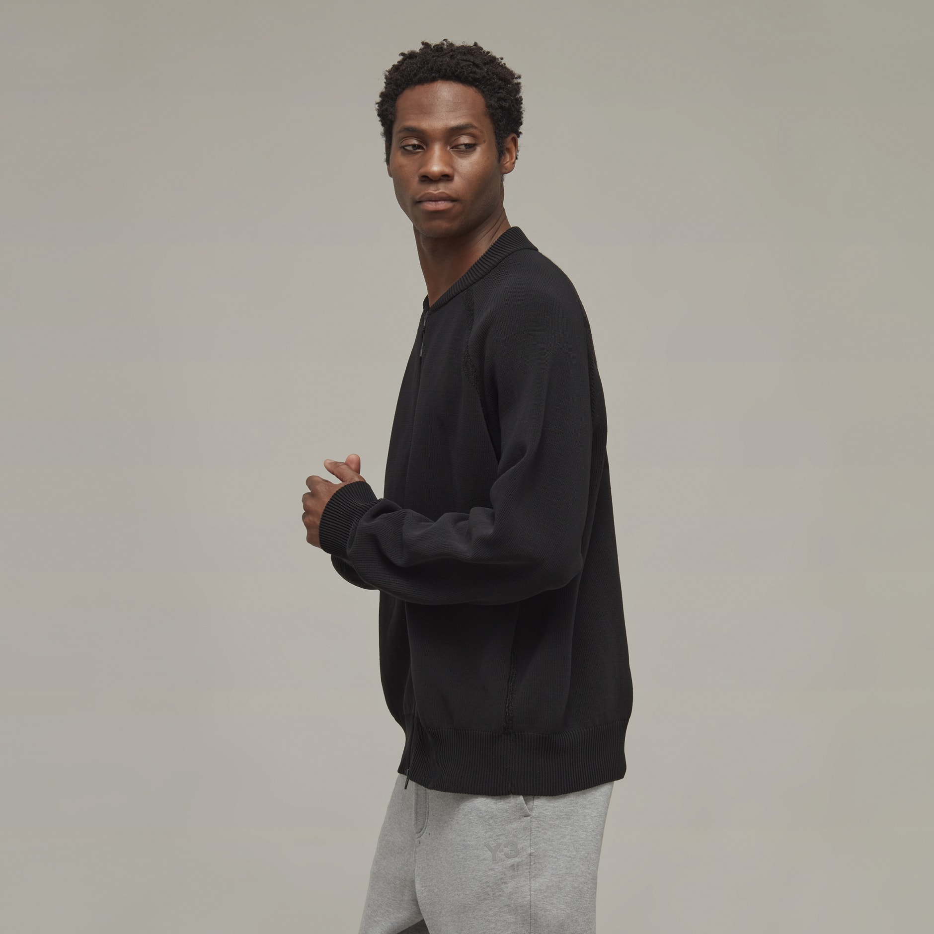 Y-3 Classic Knit Full-Zip Sweater