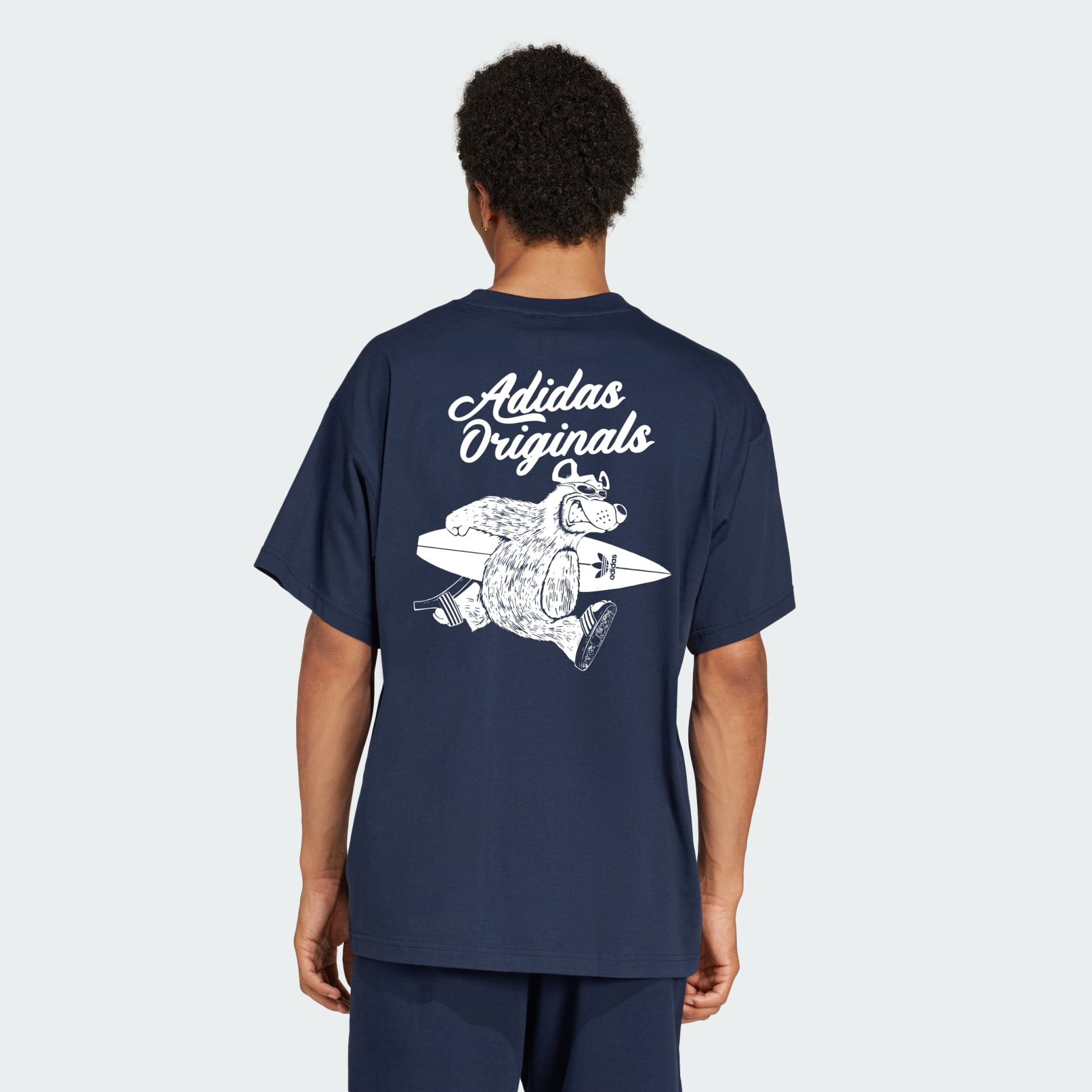 SURF BEAR GFX OVERSIZED TEE