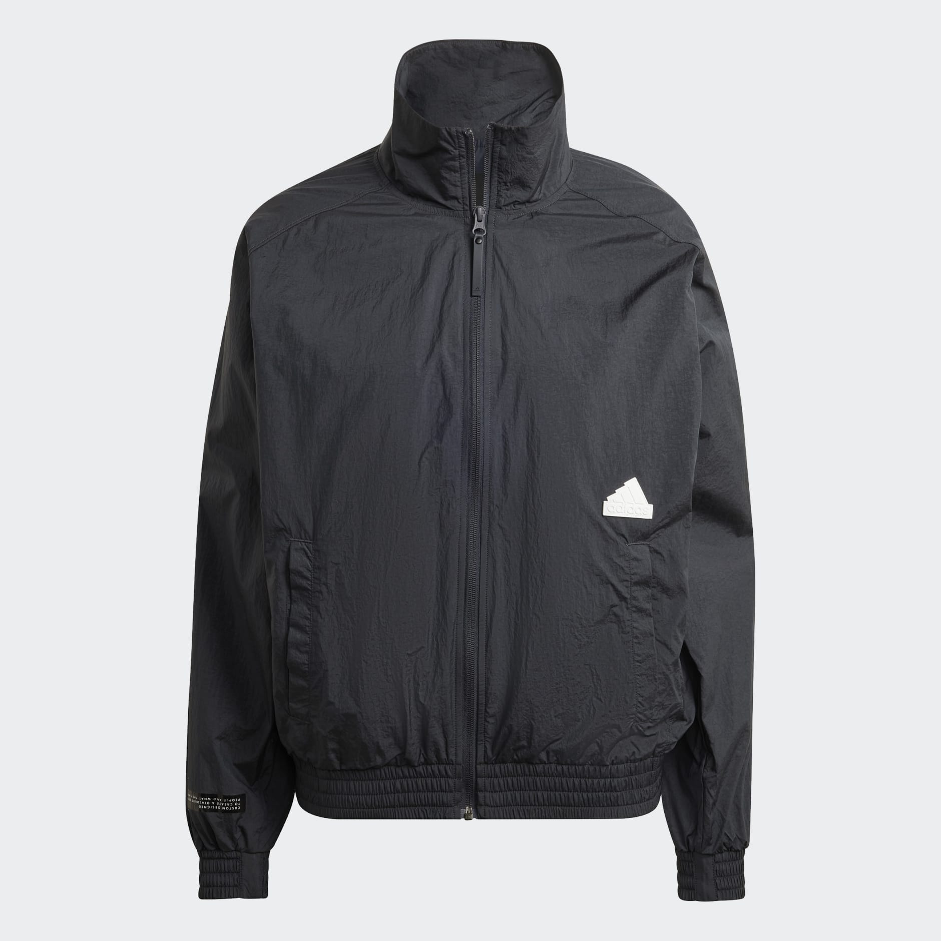 Woven Track Top