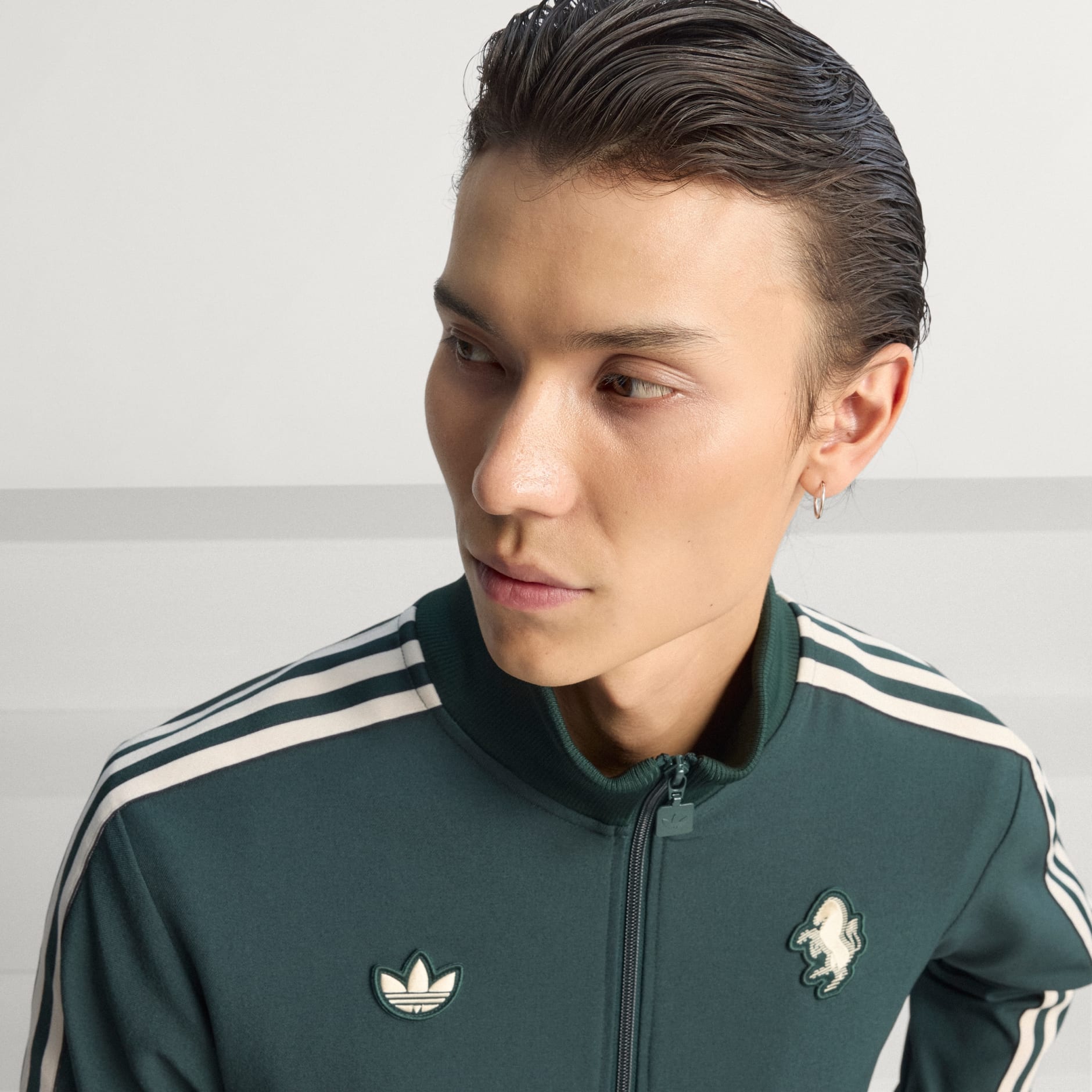 adidas Juventus Terrace Icons Track Top - Green | adidas UAE