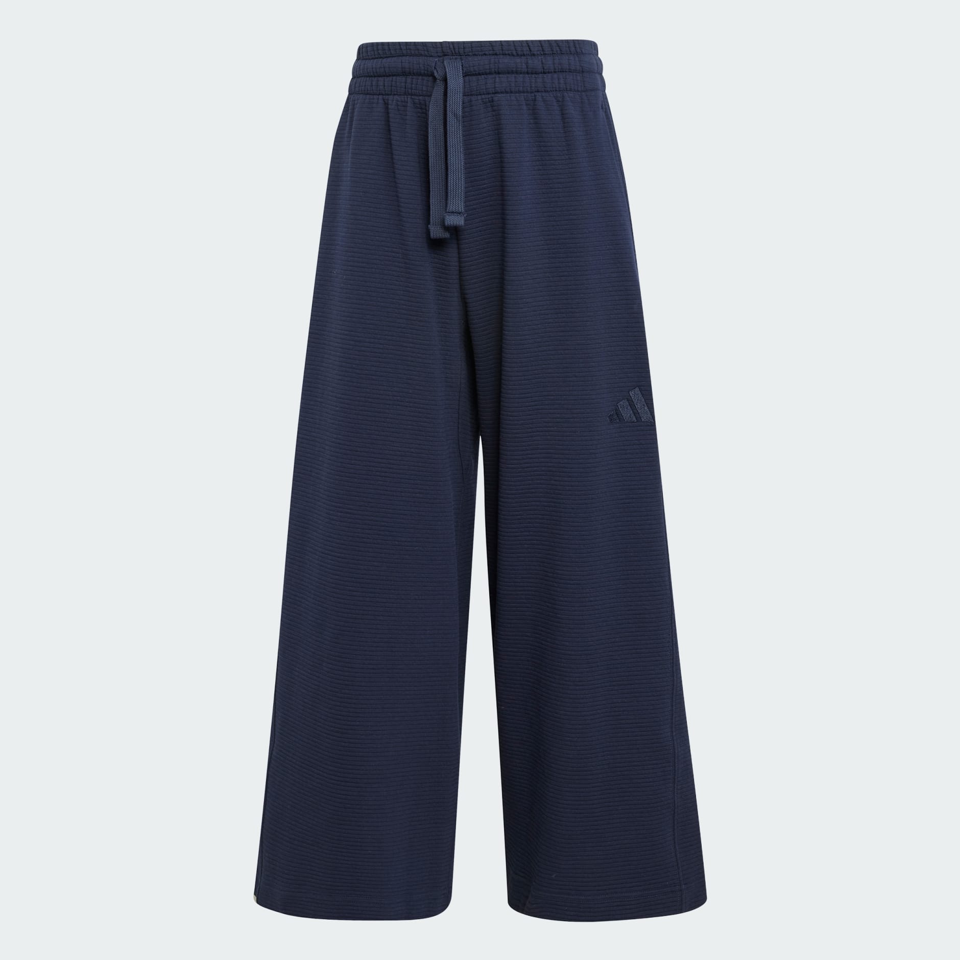 Clothing - All Szn Rib 7 8-length Wide Leg Pants - Blue 