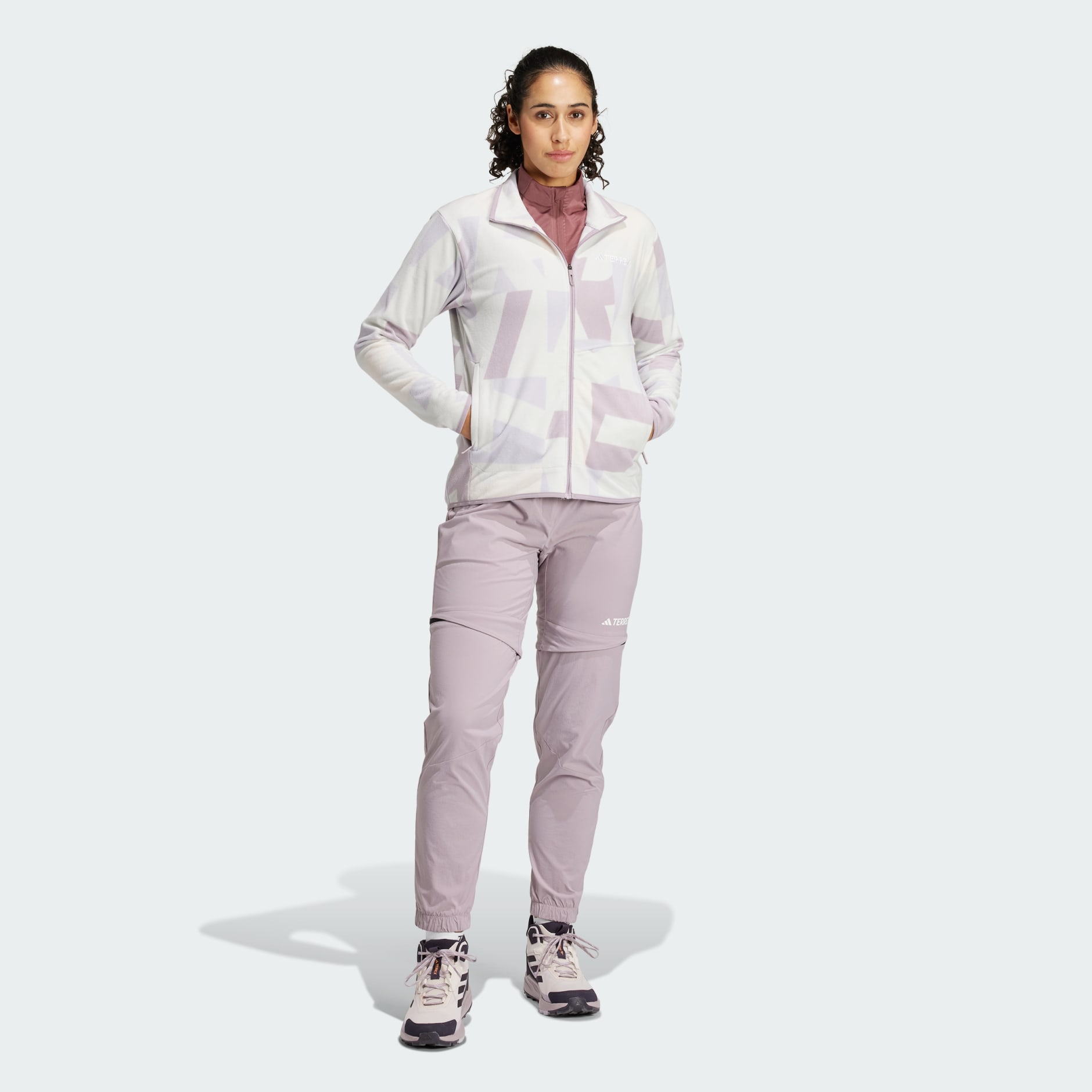 Chaqueta Terrex Multi Printed Full-Zip Fleece