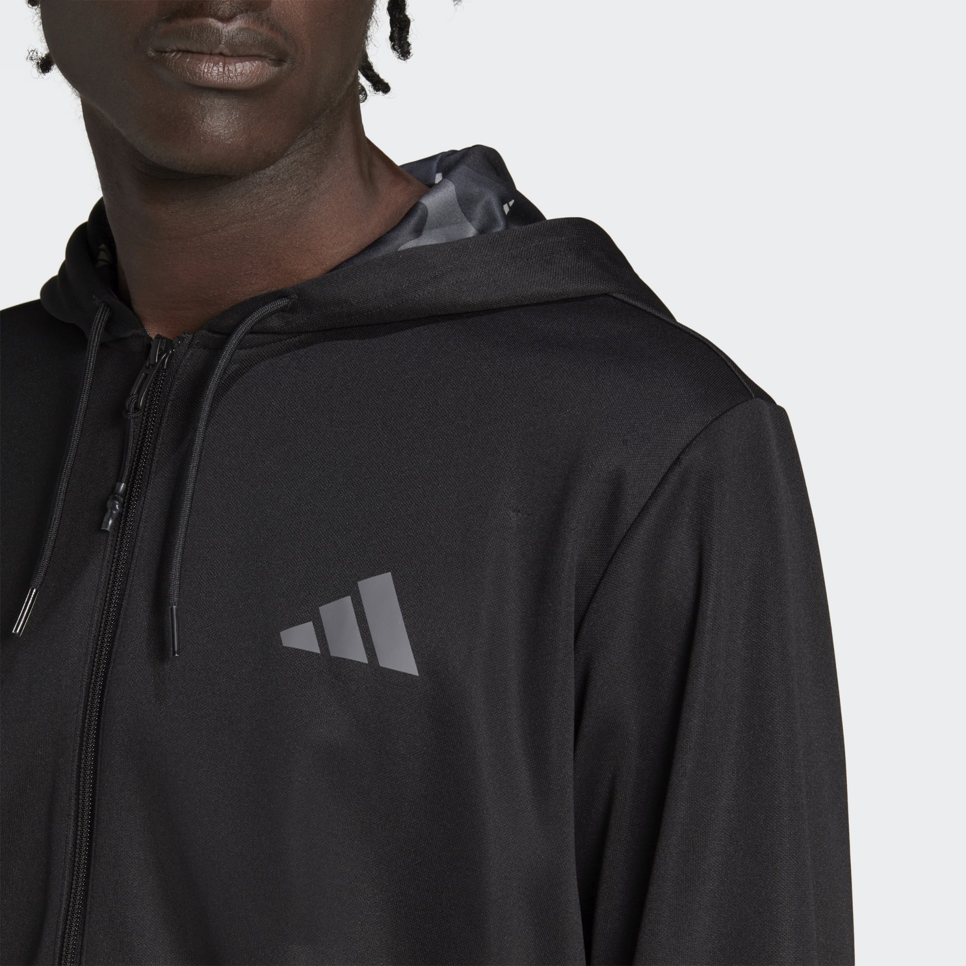 Tebo Men's Luxury TD Monogram Embossed Sports Jacket & Sweatpants