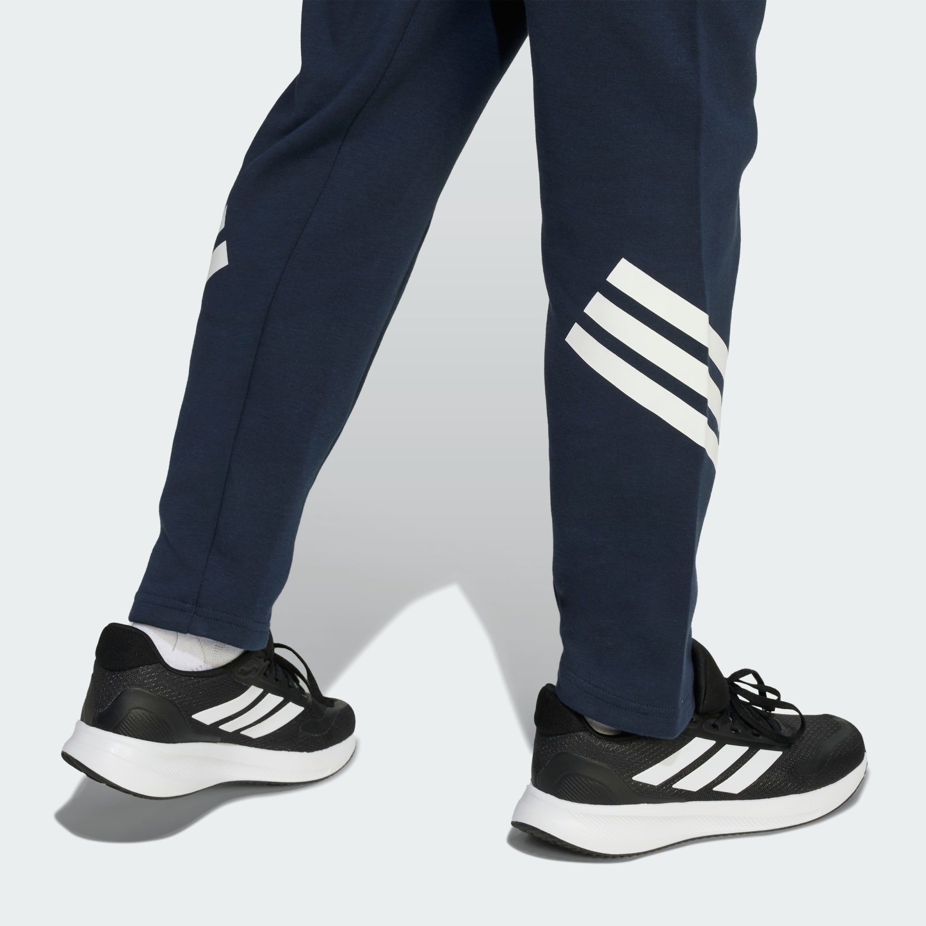 Pantaloni p&acirc;nă la gleznă cu 3 dungi Future Icons, pentru copii