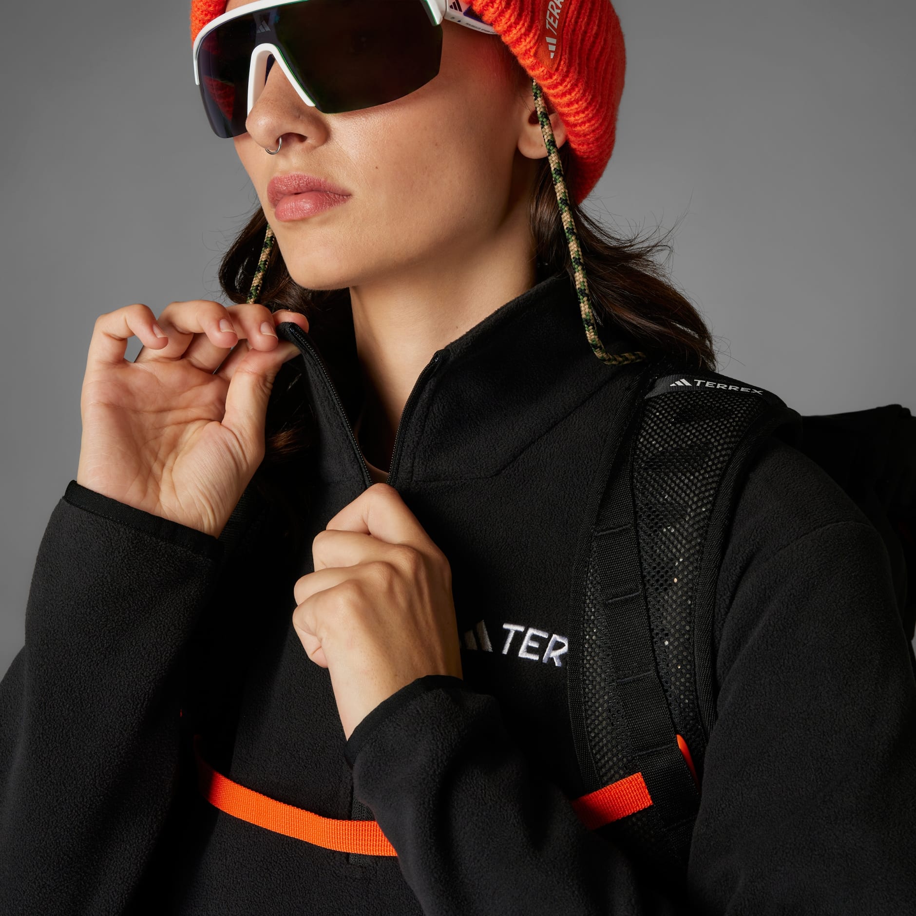 Multi Essentials 1/2 Zip Fleece Jacket
