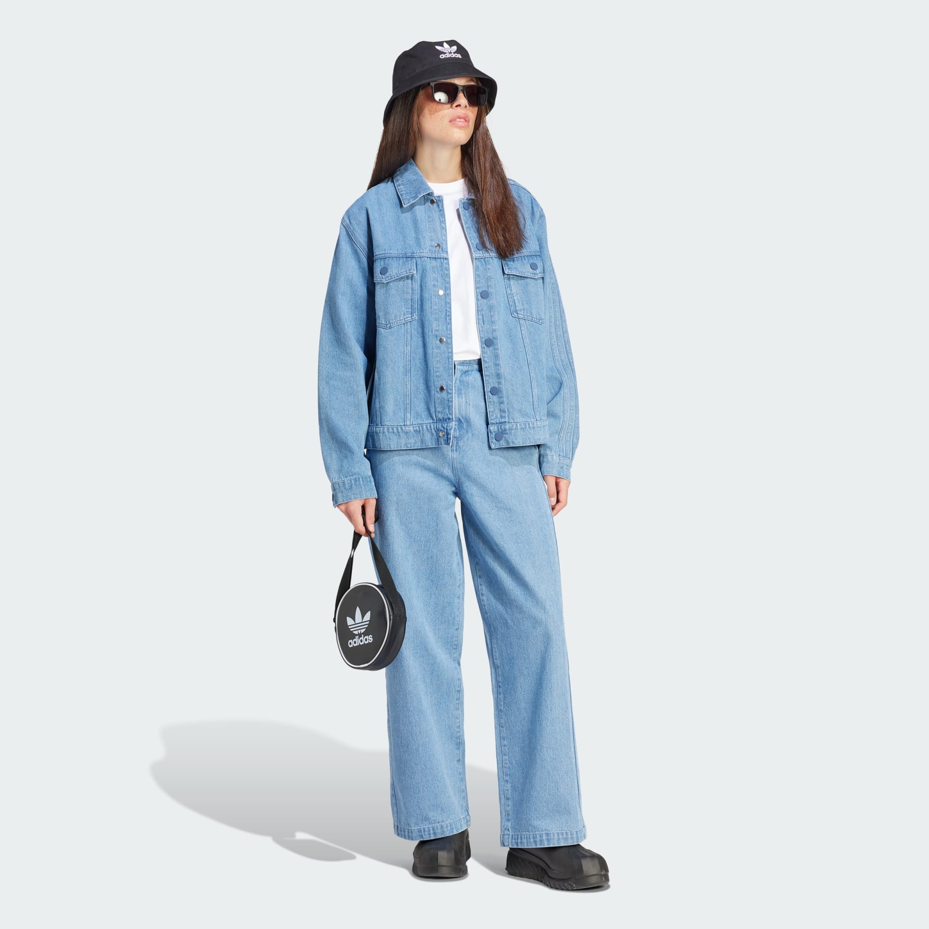 CLOTHING - KSENIASCHNAIDER 3-Stripes Jacket - Blue | adidas Oman