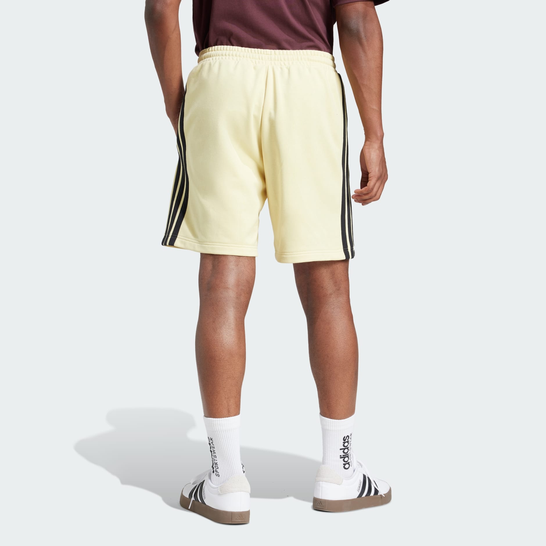 Essential 3-Stripes French Terry Shorts